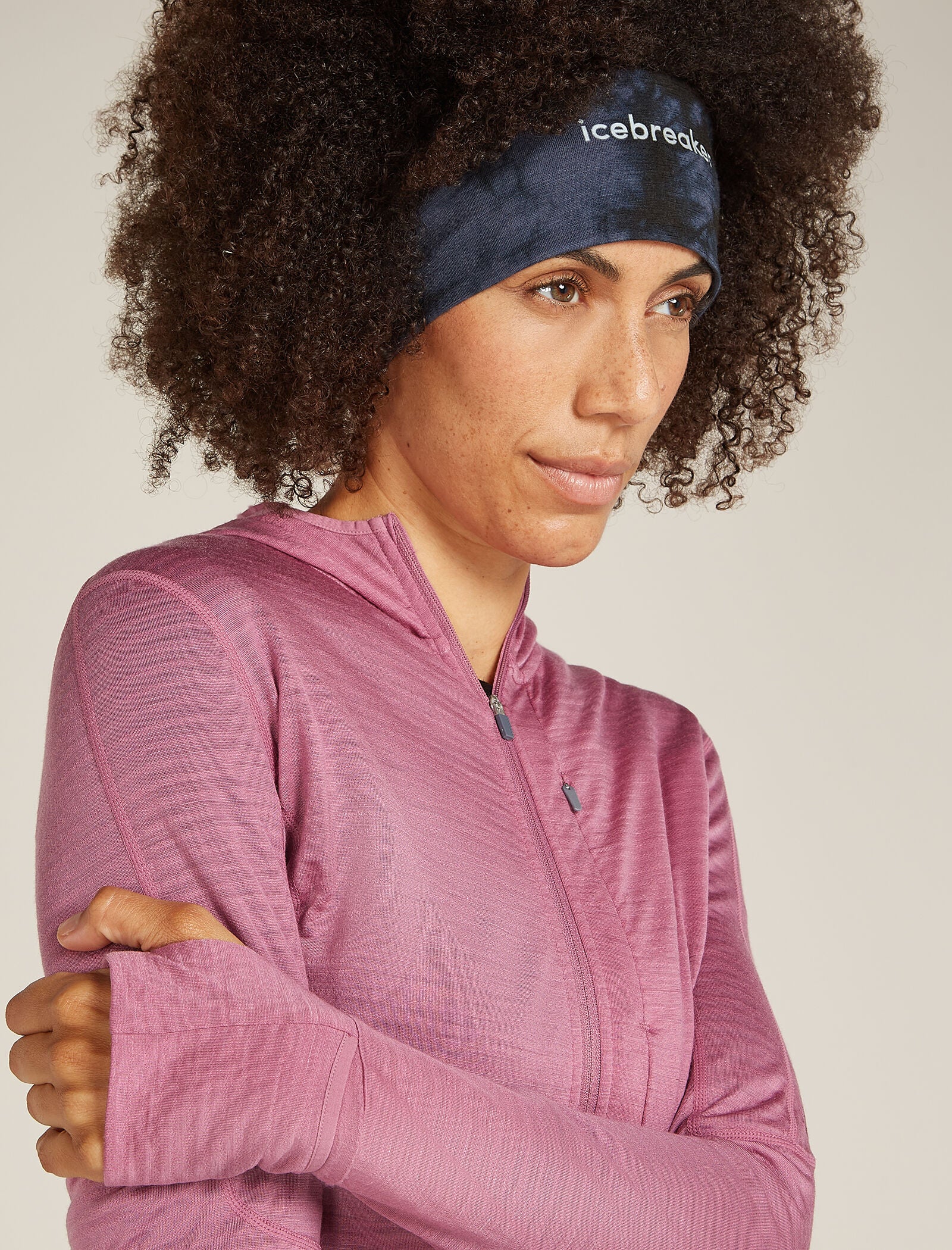 Unisex Merino 200 Oasis Headband Cloud Dye - Image 5
