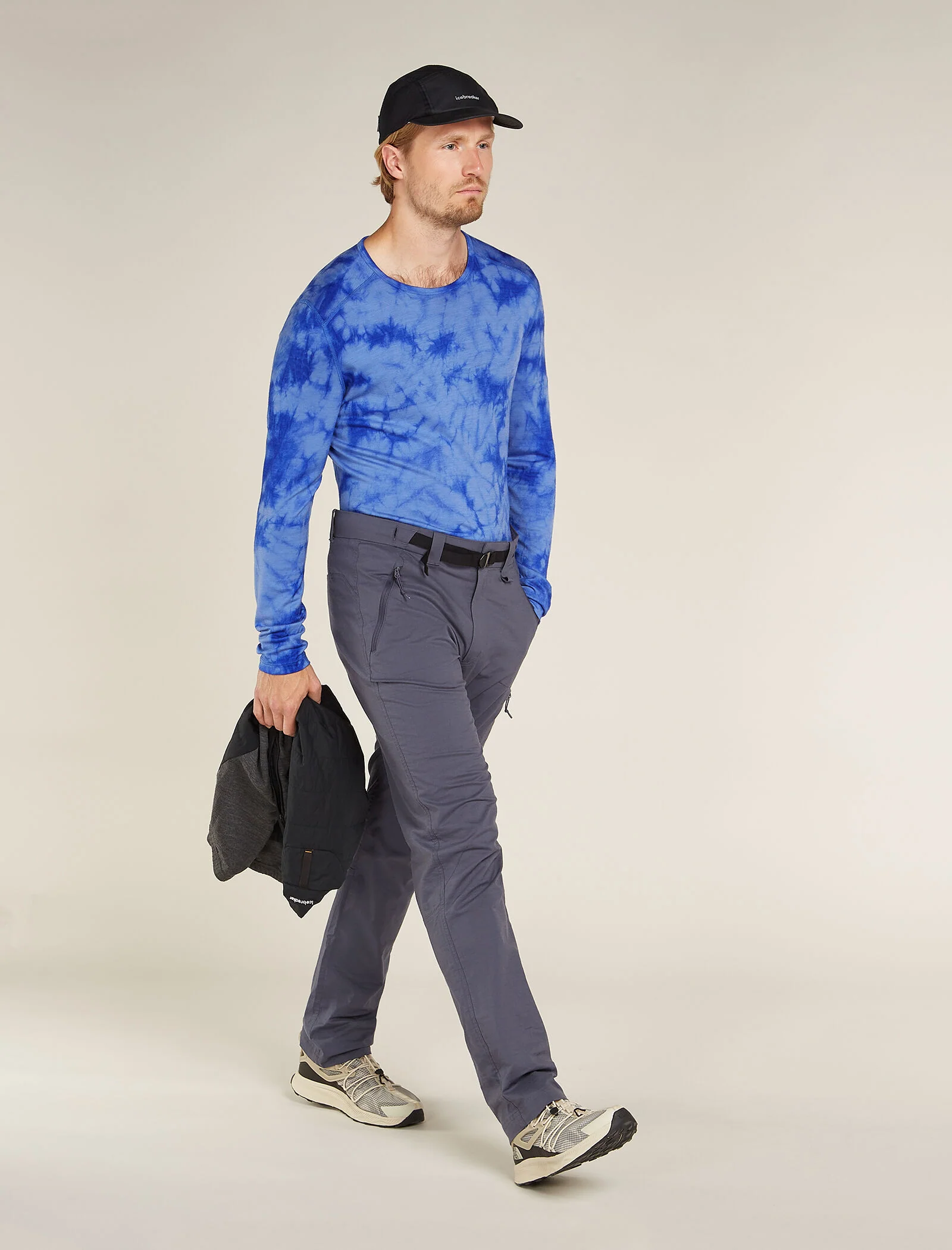 Men's Merino 200 Oasis Long Sleeve Crew Thermal Top Cloud Dye - Image 4