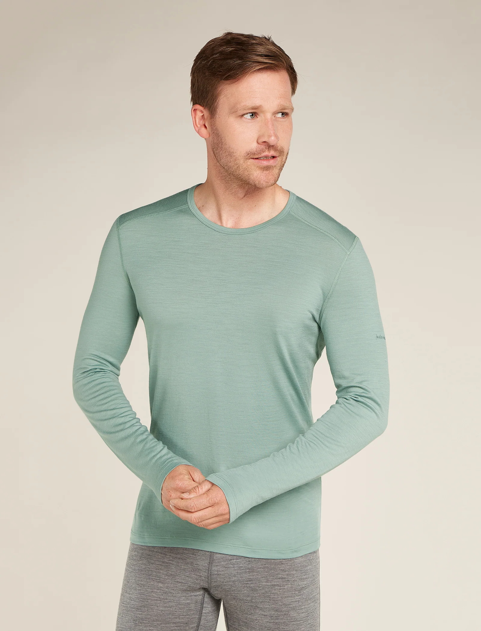 Men's Merino 200 Oasis Long Sleeve Crew Thermal Top