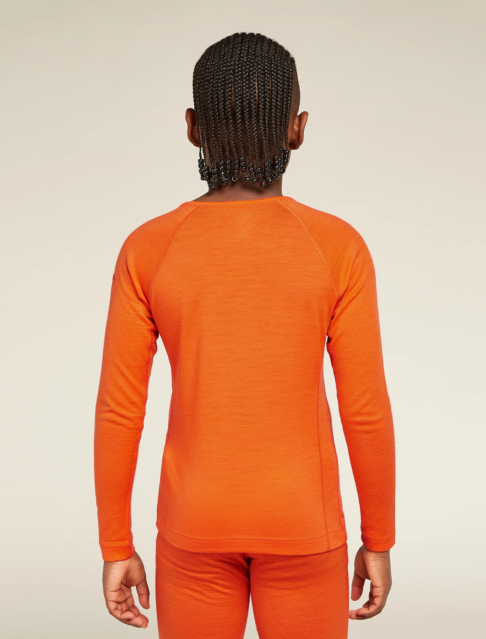Kids’ Merino 200 Oasis Long Sleeve Crew Thermal Top - Image 3