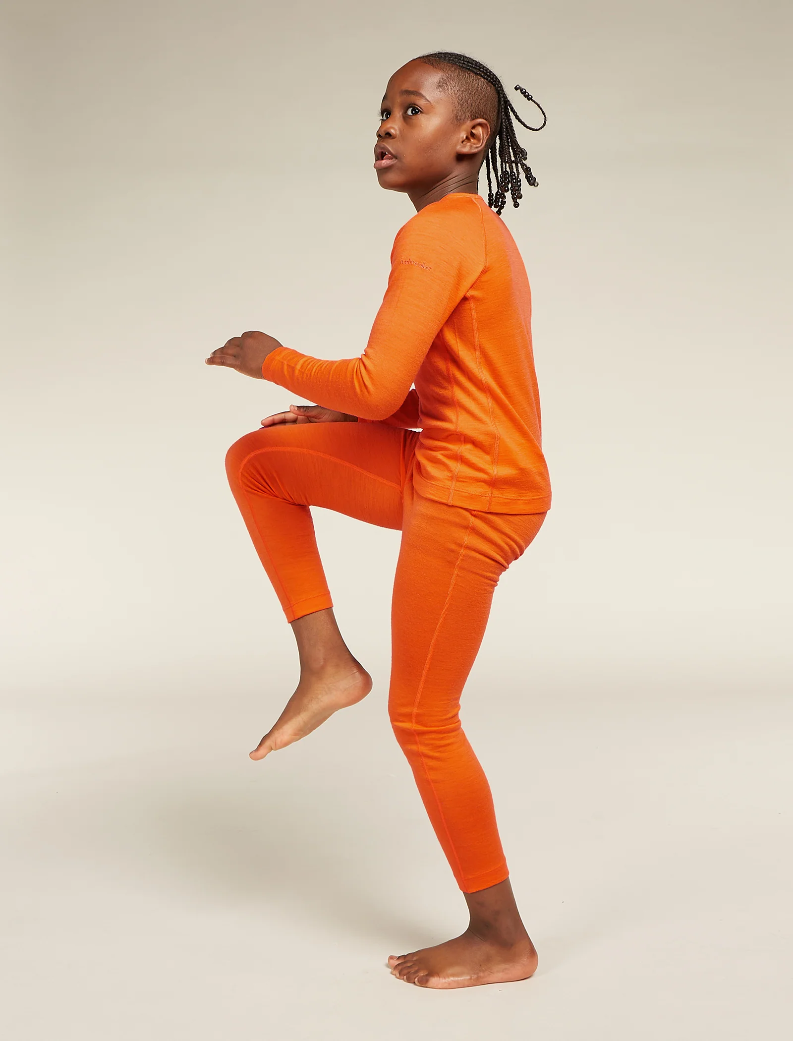 Kids’ Merino 200 Oasis Long Sleeve Crew Thermal Top - Image 5
