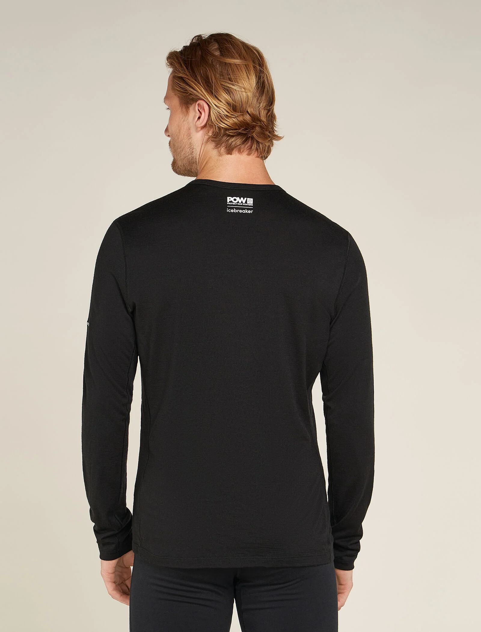 Men's Merino 200 Oasis Long Sleeve Crew Thermal Top Protect Our Winters - Image 2