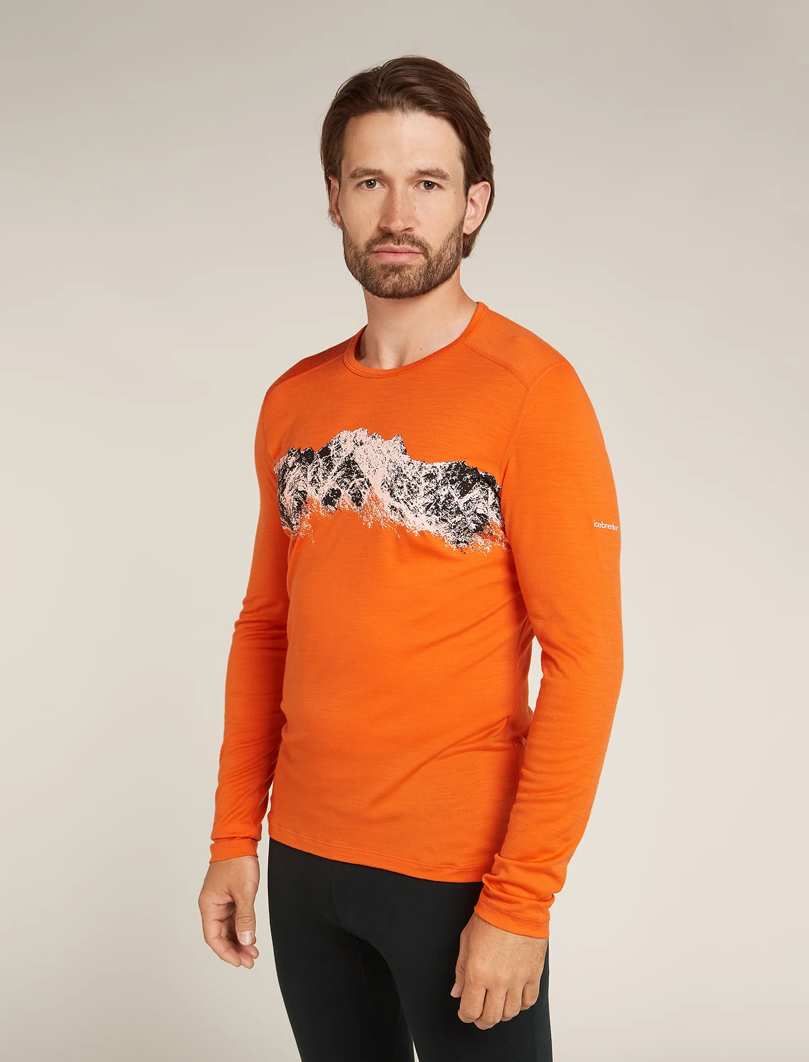 Men's Merino 200 Oasis Long Sleeve Crew Thermal Top Remarkables