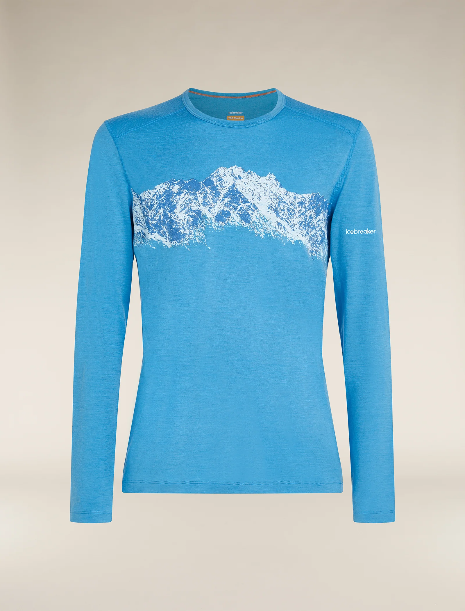 Men's Merino 200 Oasis Long Sleeve Crew Thermal Top Remarkables - Image 6