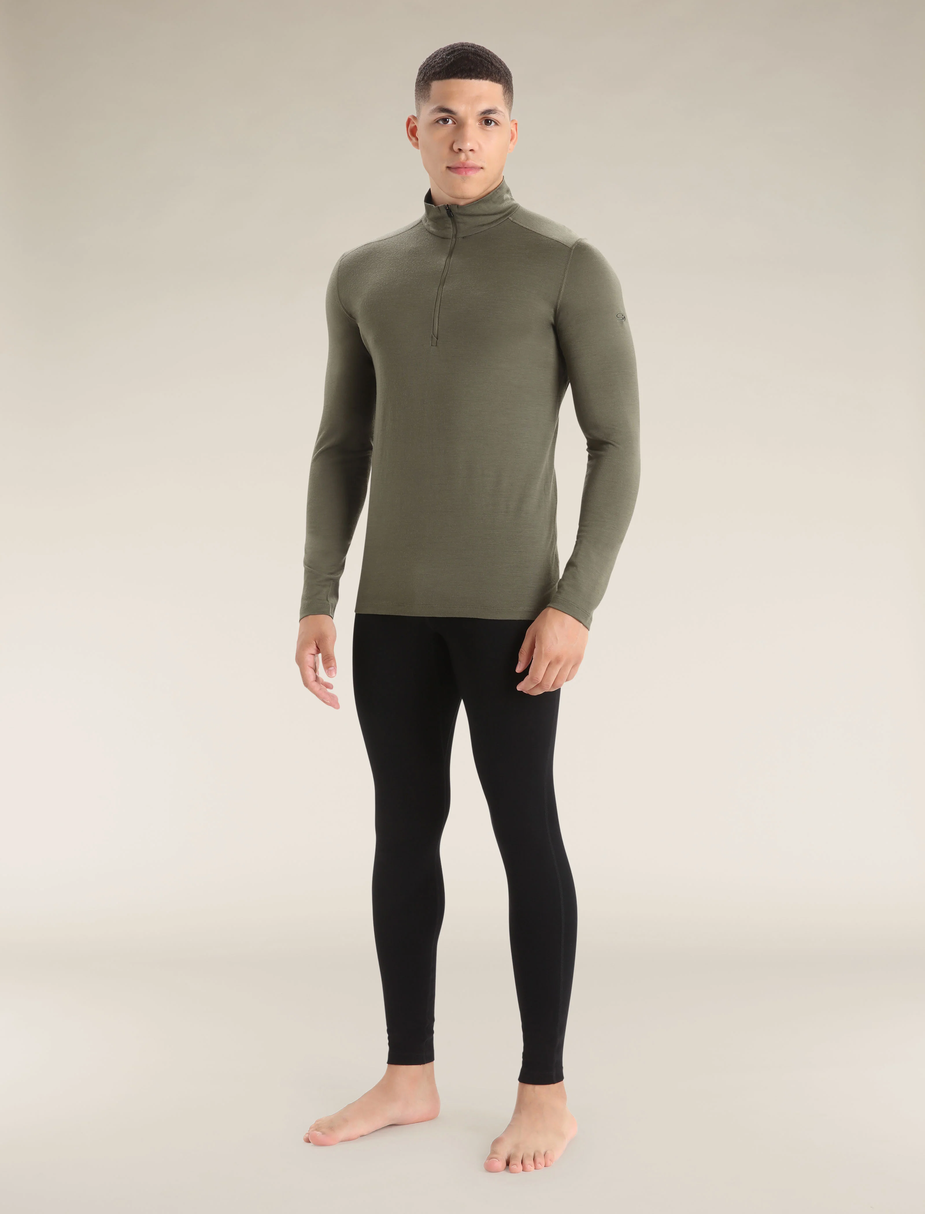 Men's Merino 200 Oasis Long Sleeve Half Zip Thermal Top - Image 3