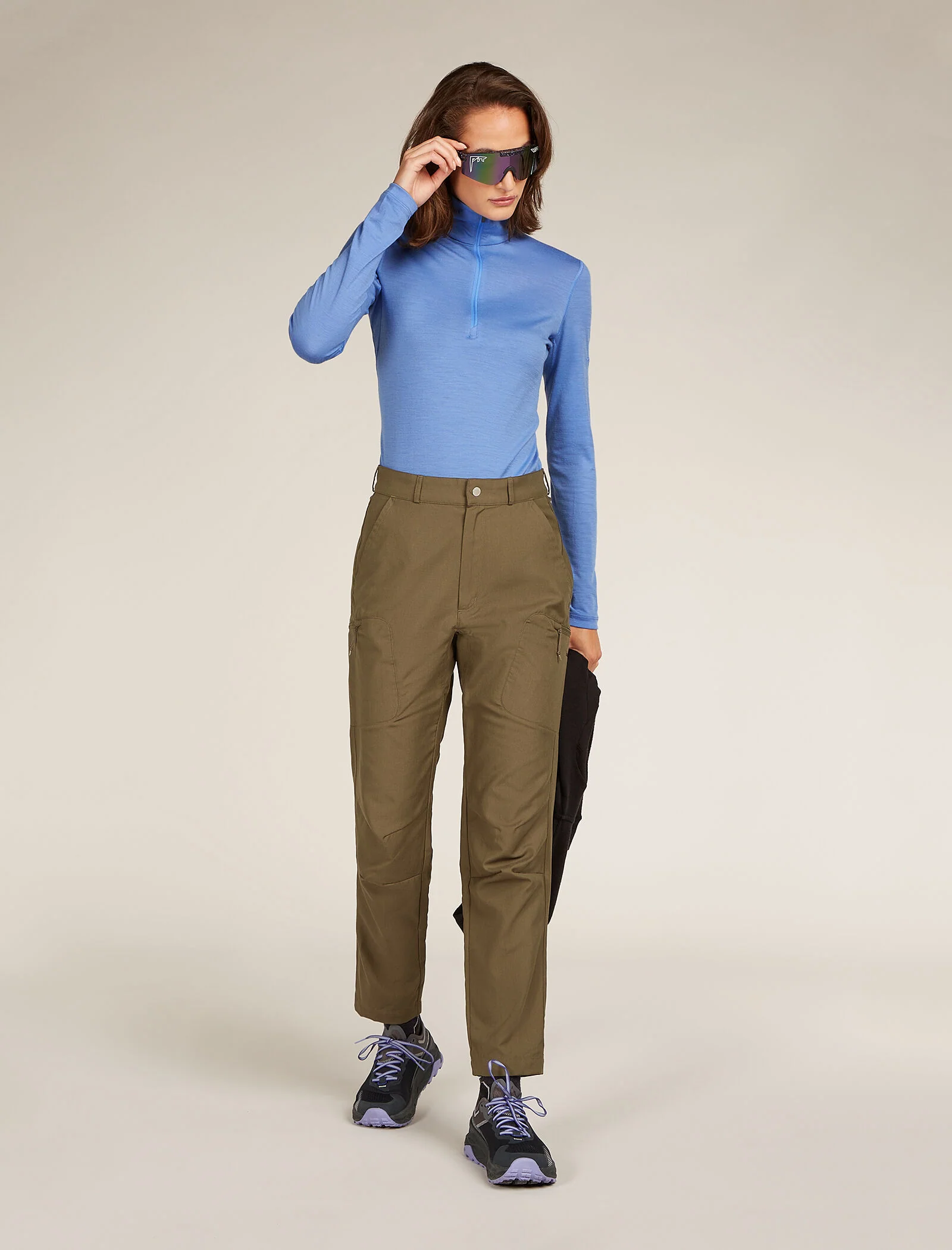 Women's Merino 200 Oasis Long Sleeve Half Zip Thermal Top - Image 4