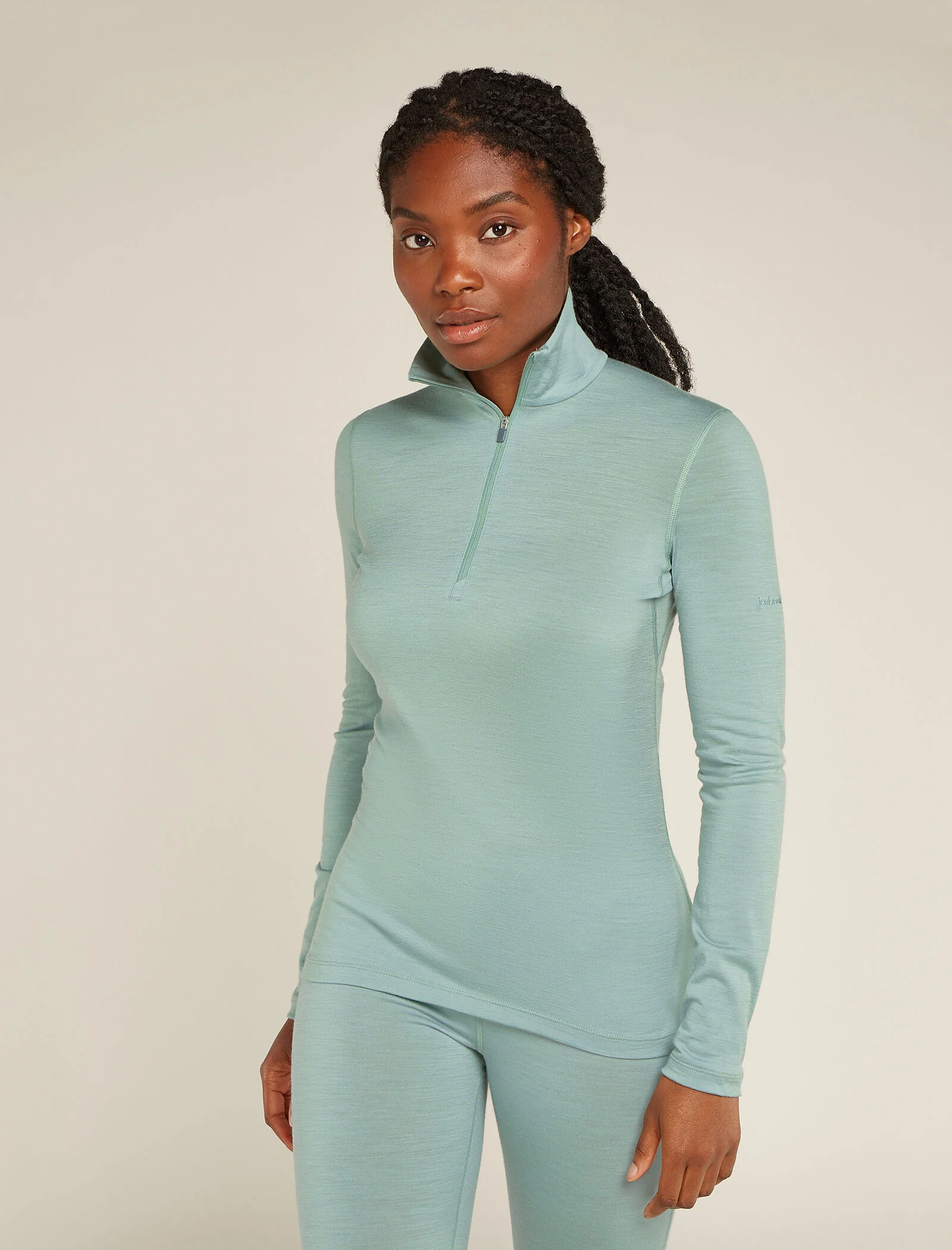 Women's Merino 200 Oasis Long Sleeve Half Zip Thermal Top