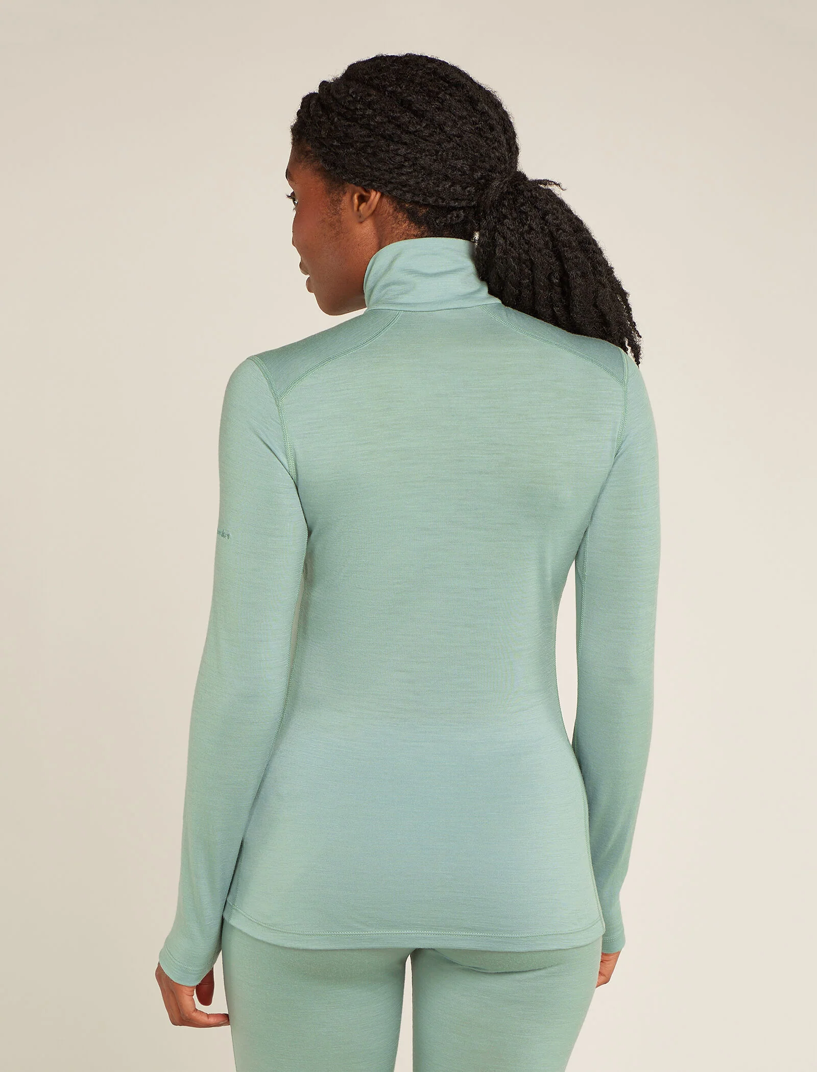 Women's Merino 200 Oasis Long Sleeve Half Zip Thermal Top - Image 2