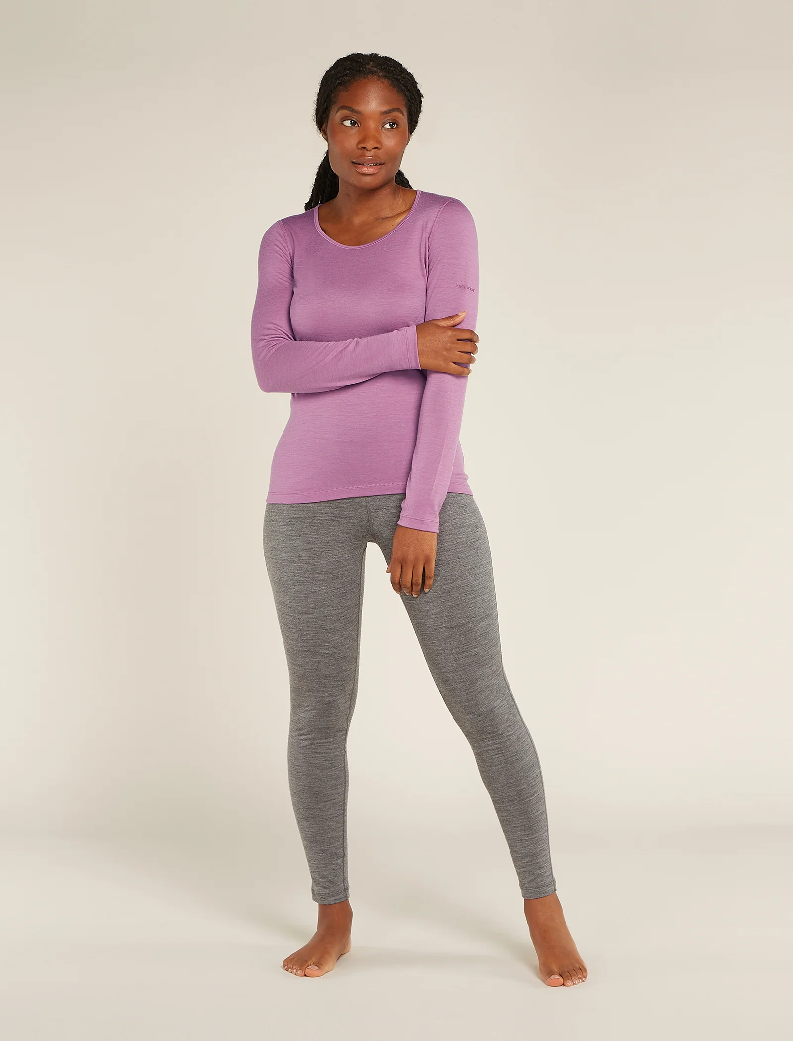 Women's Merino 200 Oasis Long Sleeve Scoop Thermal Top - Image 4