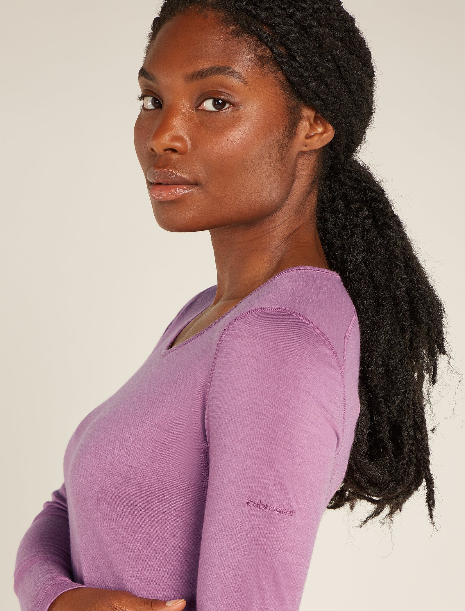 Women's Merino 200 Oasis Long Sleeve Scoop Thermal Top - Image 6