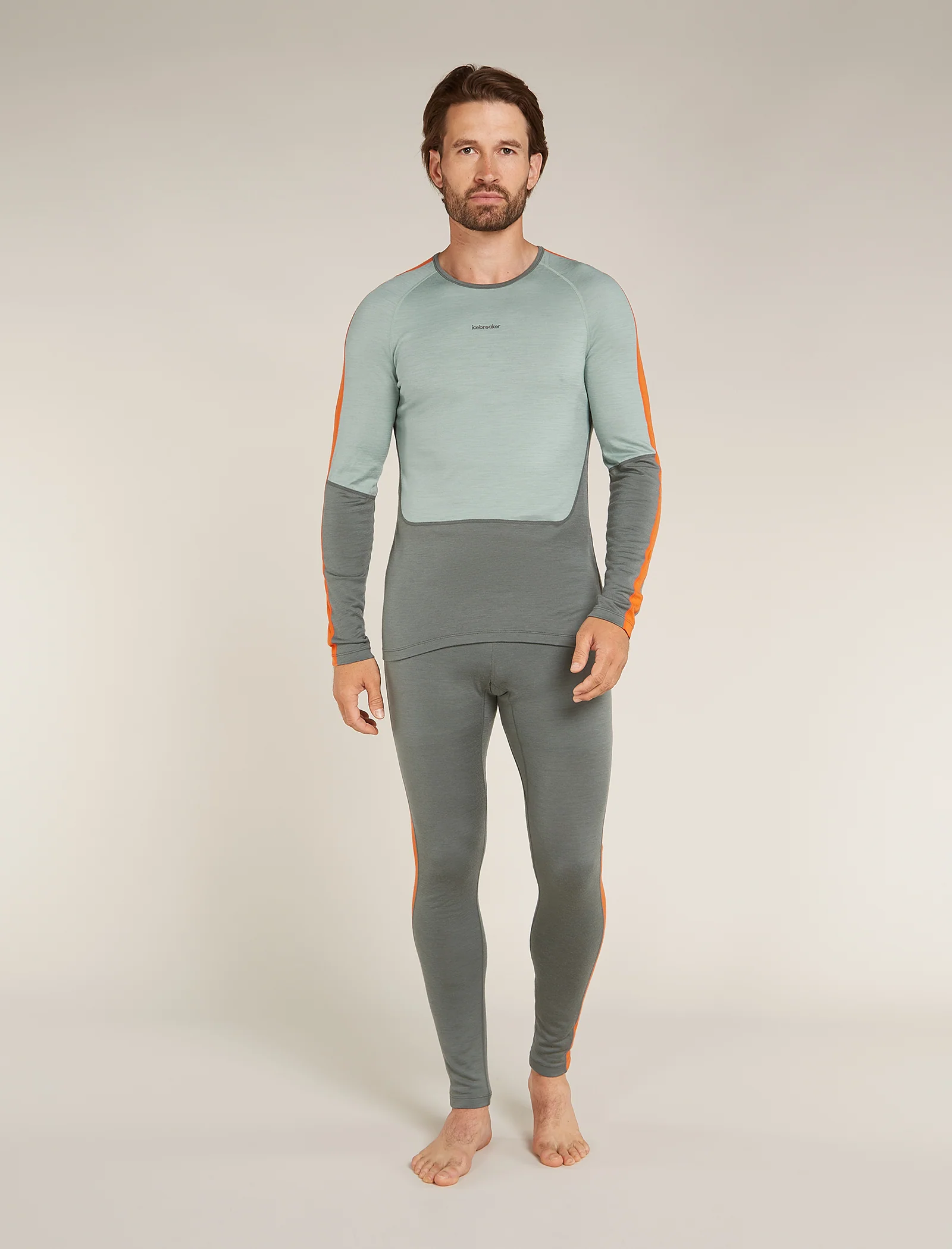 Men's Merino 200 Sonebula Long Sleeve Crew Thermal Top - Image 4