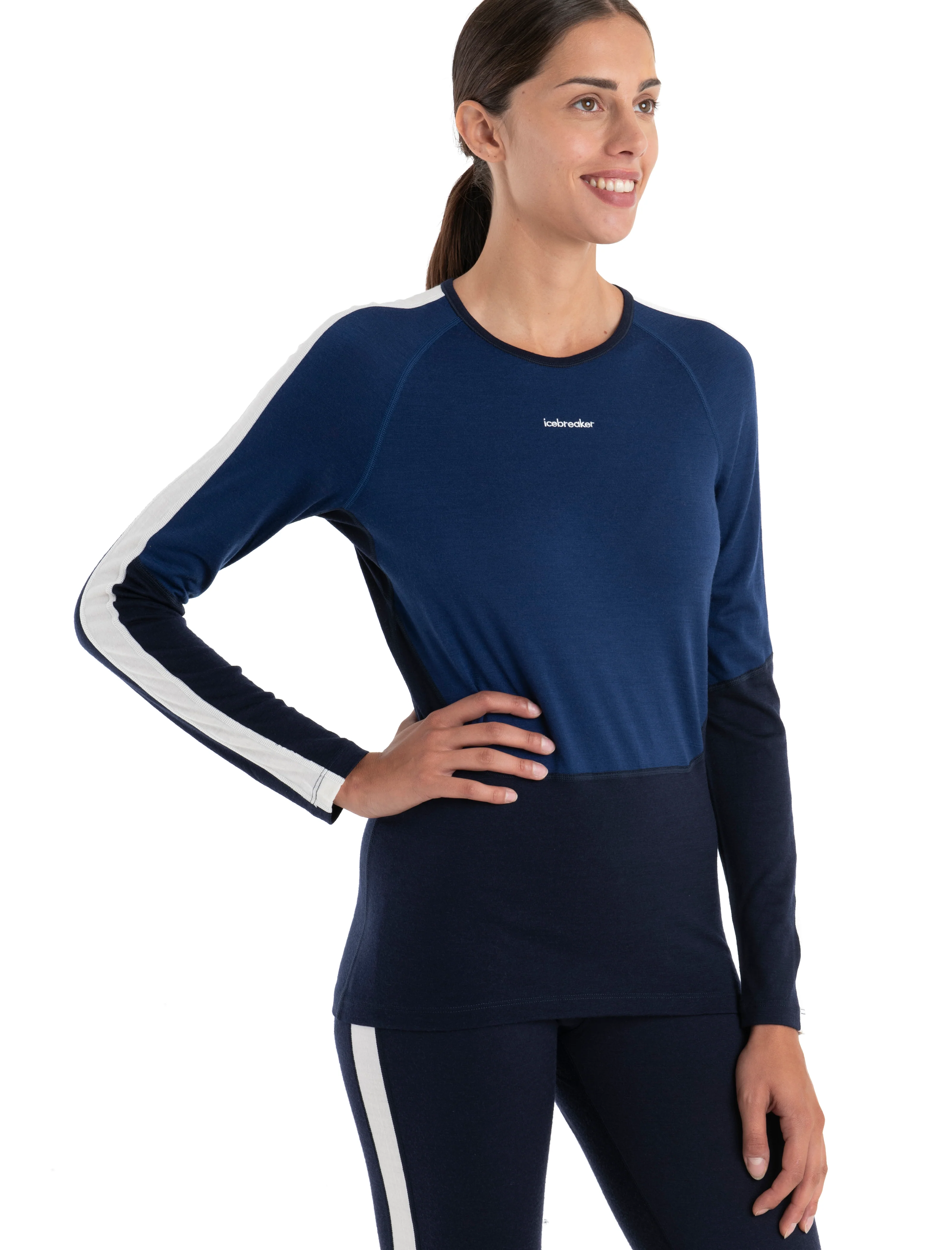 Women's Merino 200 Sonebula Long Sleeve Crew Thermal Top - Image 3