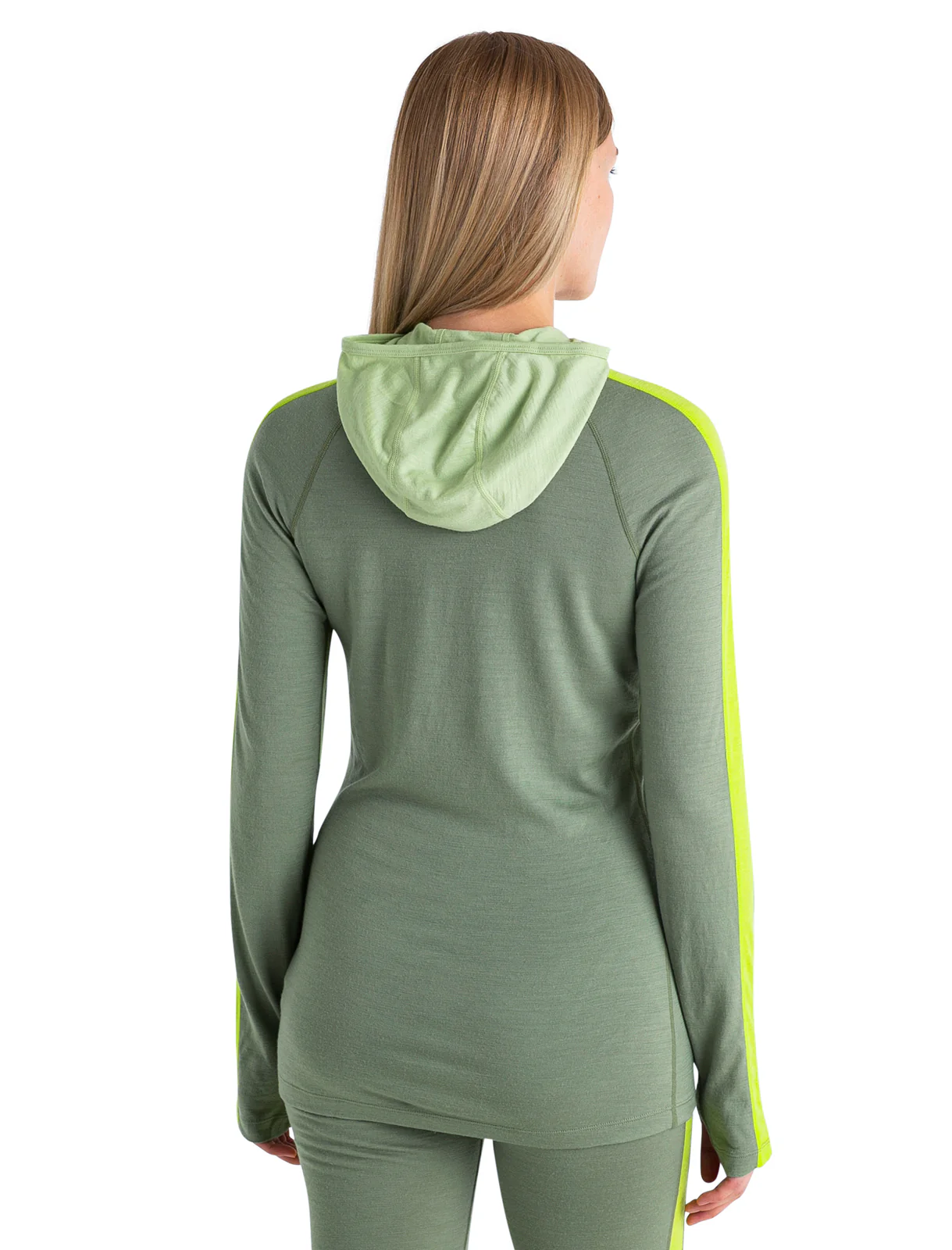 Women's Merino 200 Sonebula Long Sleeve Half Zip Thermal Hoodie - Image 2