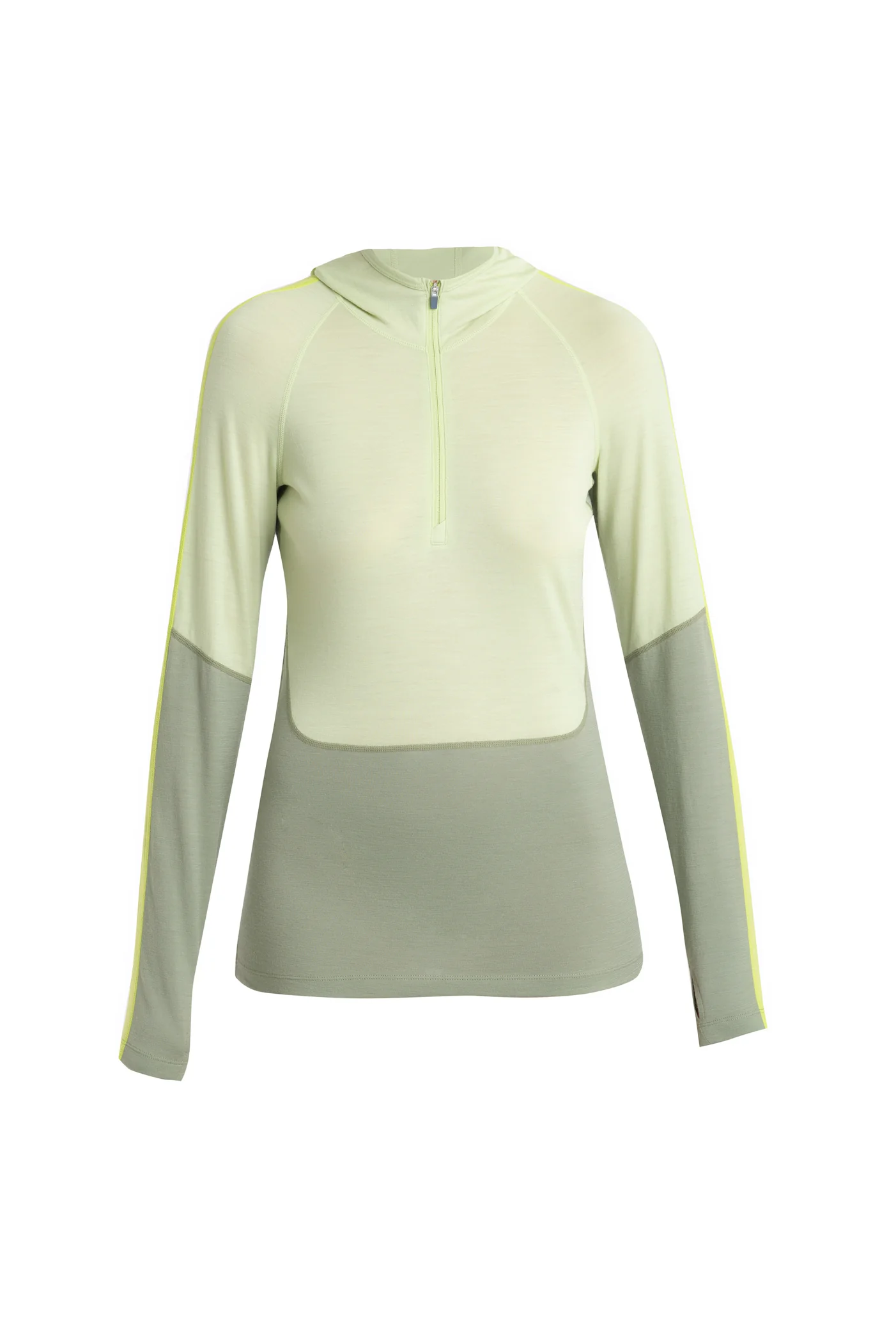 Women's Merino 200 Sonebula Long Sleeve Half Zip Thermal Hoodie - Image 8