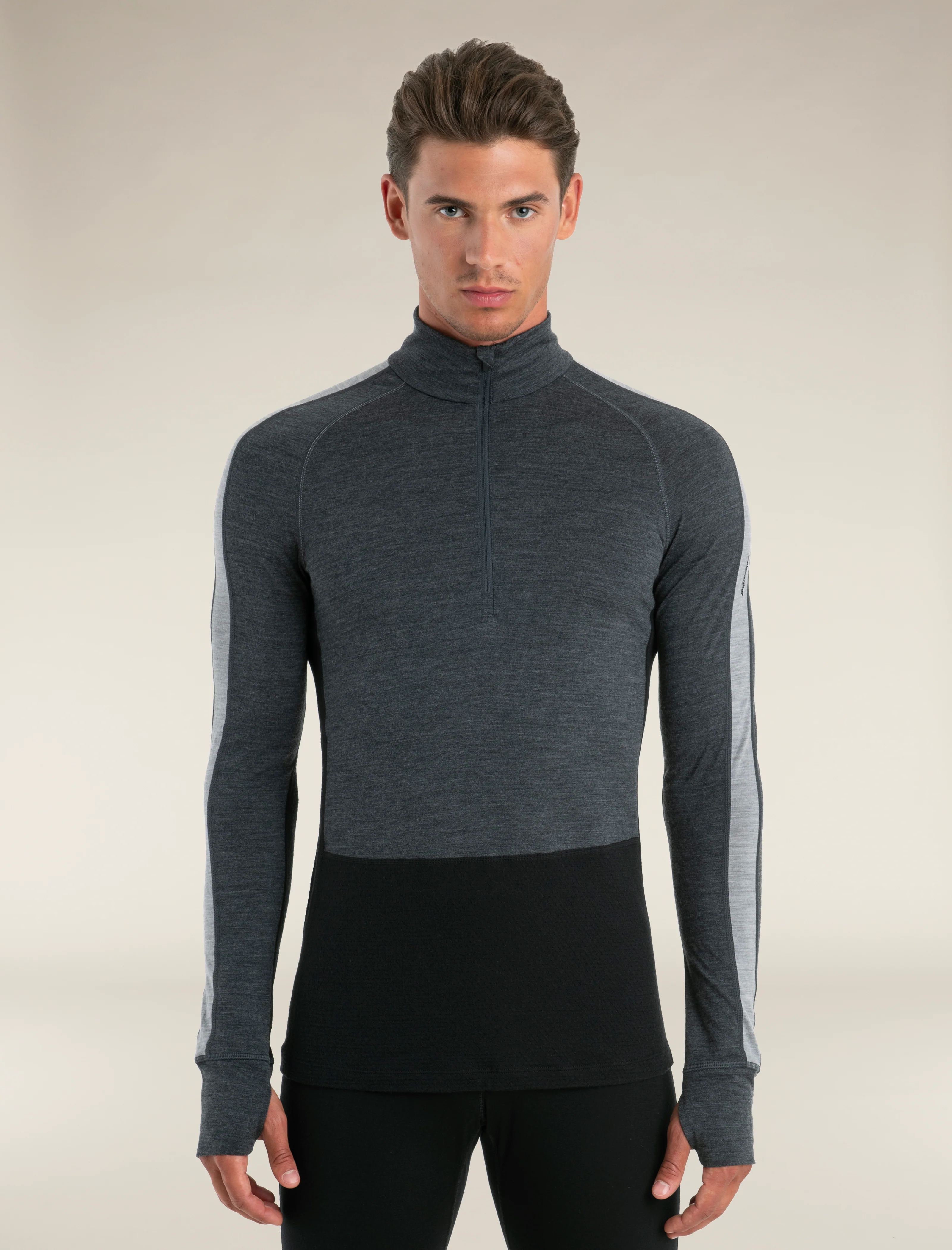 Men's Merino 200 ZoneKnit⢠Long Sleeve Half Zip Thermal Top