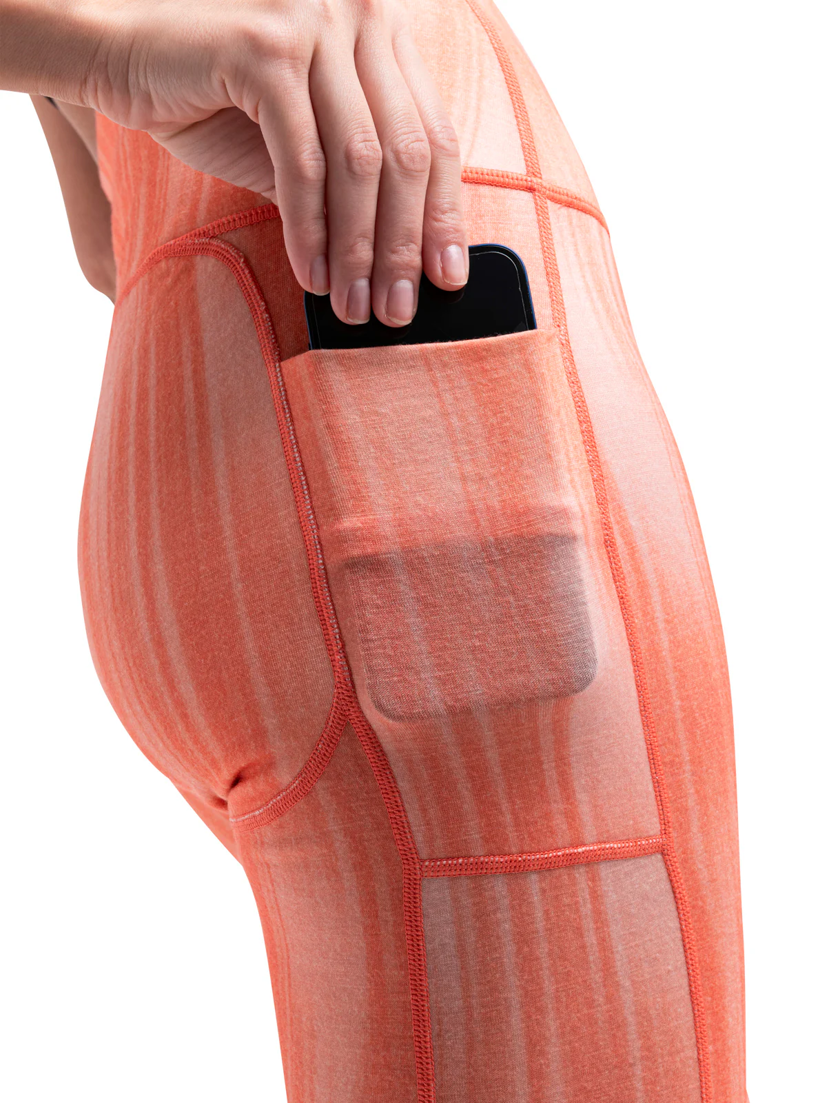 Women's Merino 260 Fastray II 25" High Rise Tights Light Reflections - Image 3