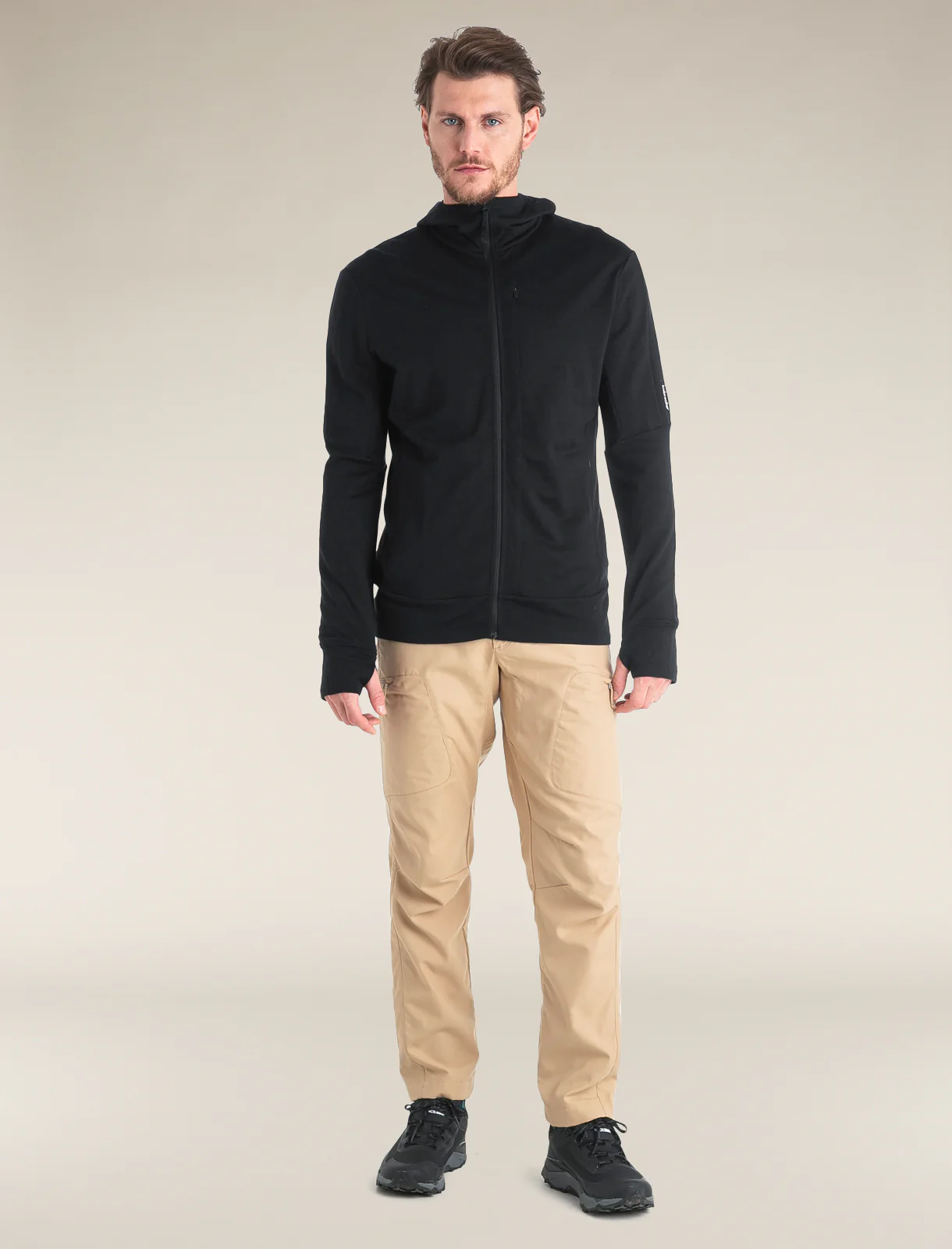 Men's Merino 260 Quantum Long Sleeve Zip Hoodie - Image 3