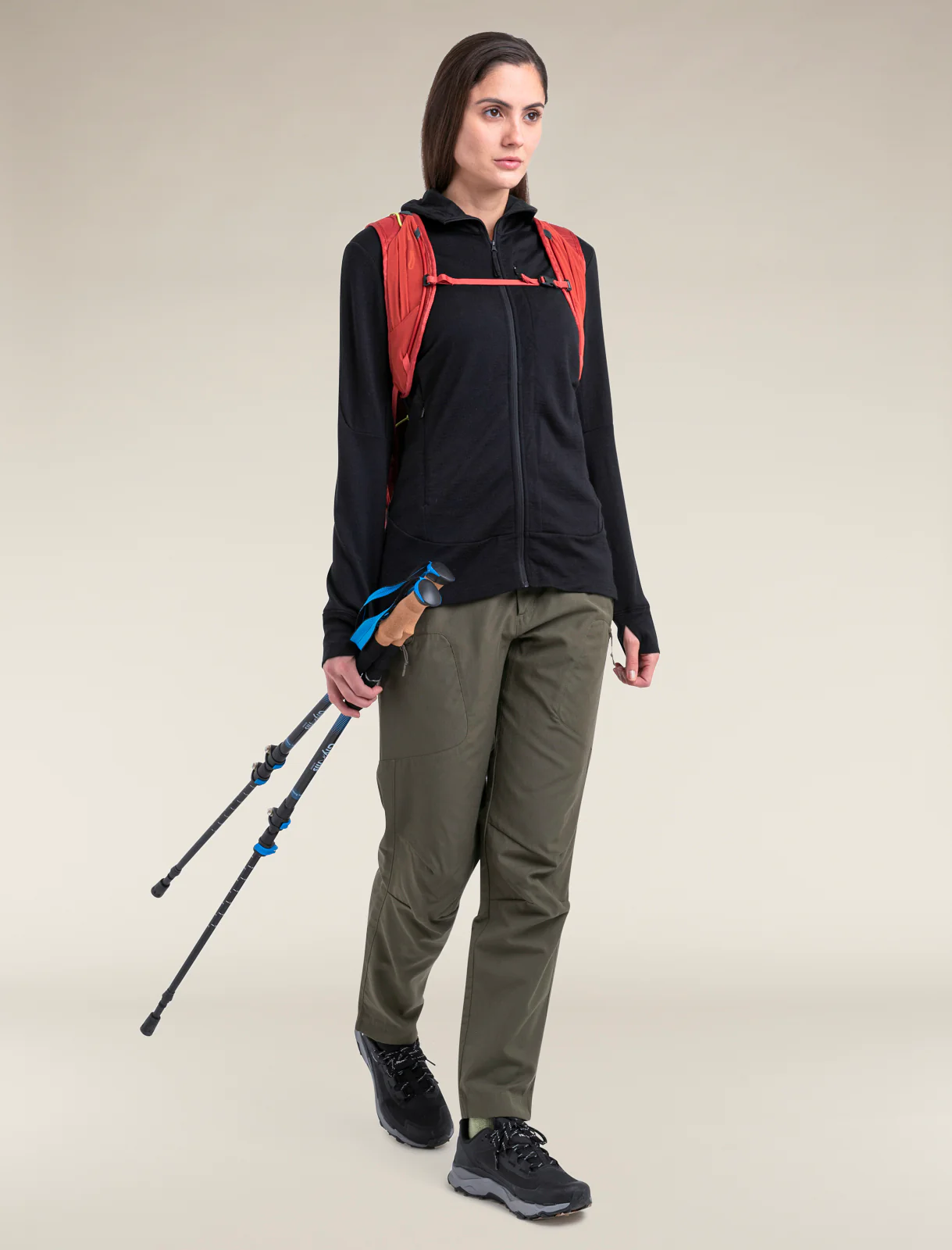 Women's Merino 260 Quantum Long Sleeve Zip Hoodie - Image 6