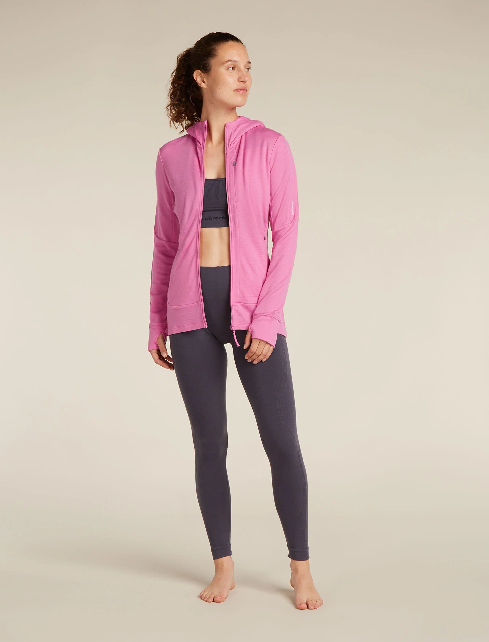 Women's Merino 260 Quantum Long Sleeve Zip Hoodie - Image 3