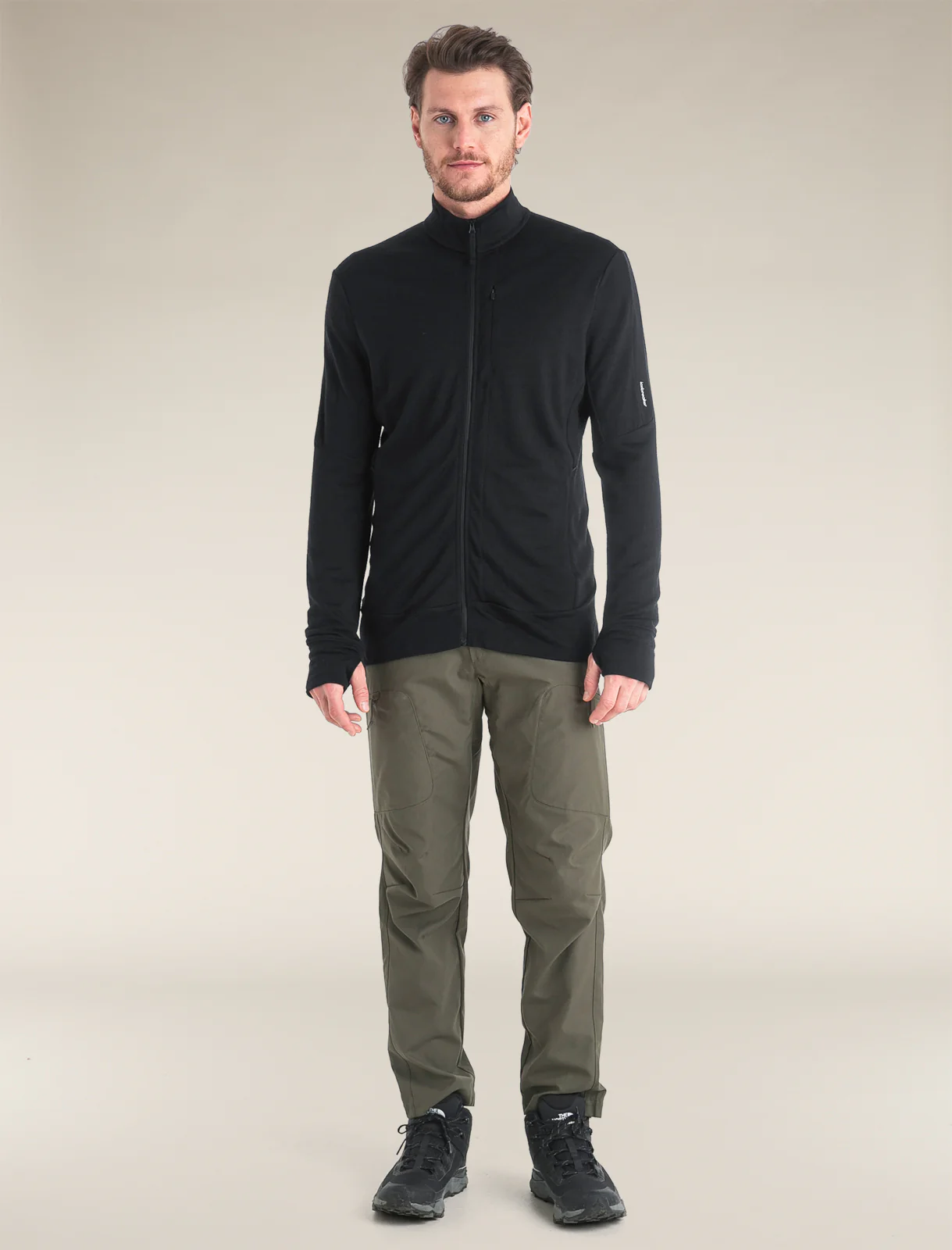 Men's Merino 260 Quantum Long Sleeve Zip Jacket - Image 3
