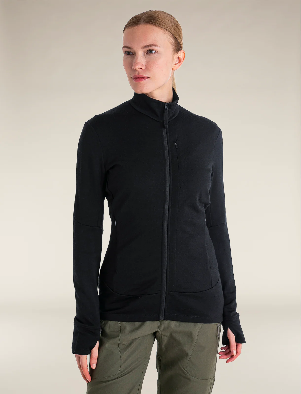 Women's Merino 260 Quantum Long Sleeve Zip Jacket