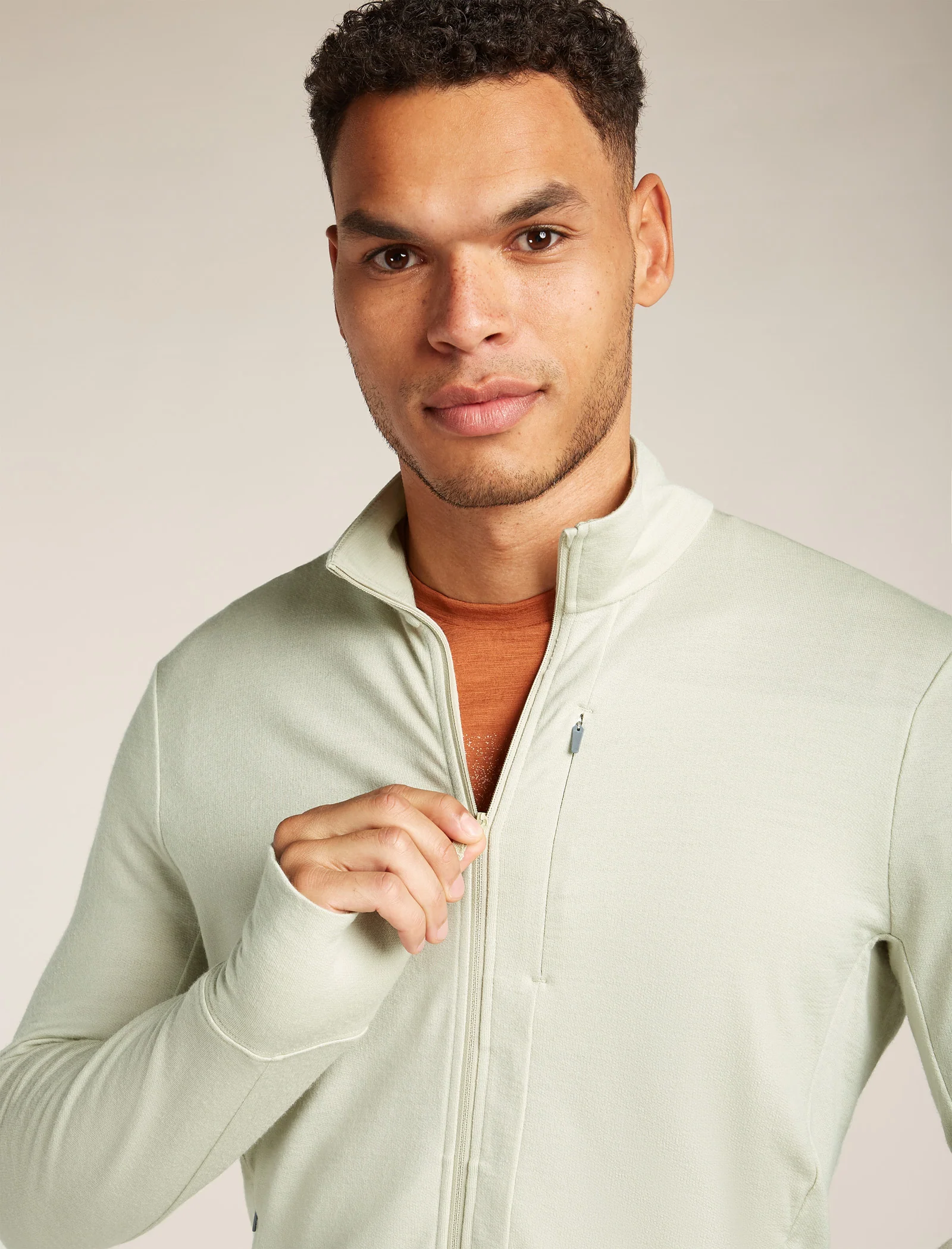 Men's Merino 260 Quantum Long Sleeve Zip Jacket - Image 7