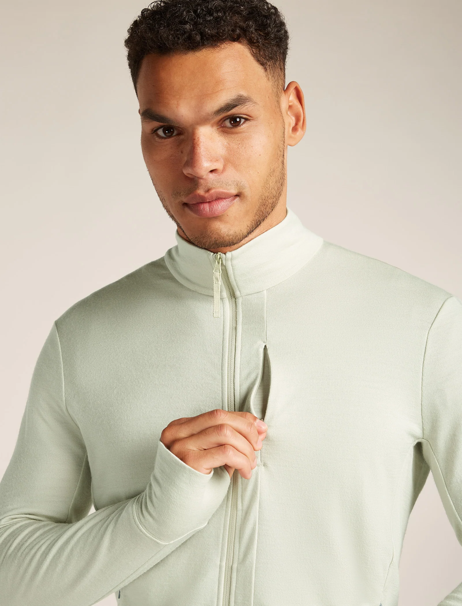 Men's Merino 260 Quantum Long Sleeve Zip Jacket - Image 9