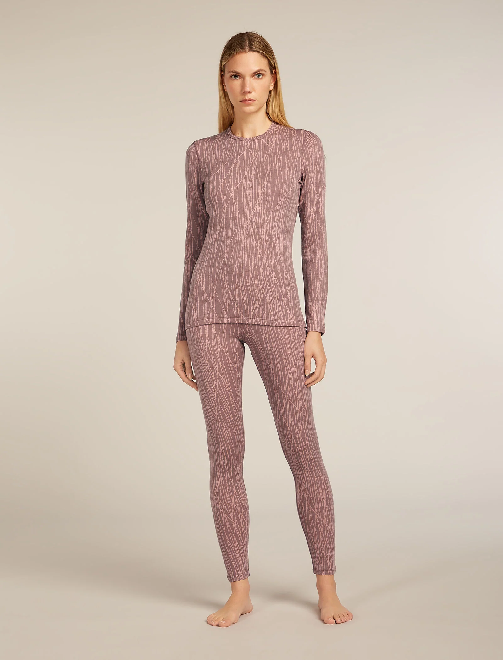 260 Tech Vertex High Rise Thermal Leggings Delta Lines - Image 3
