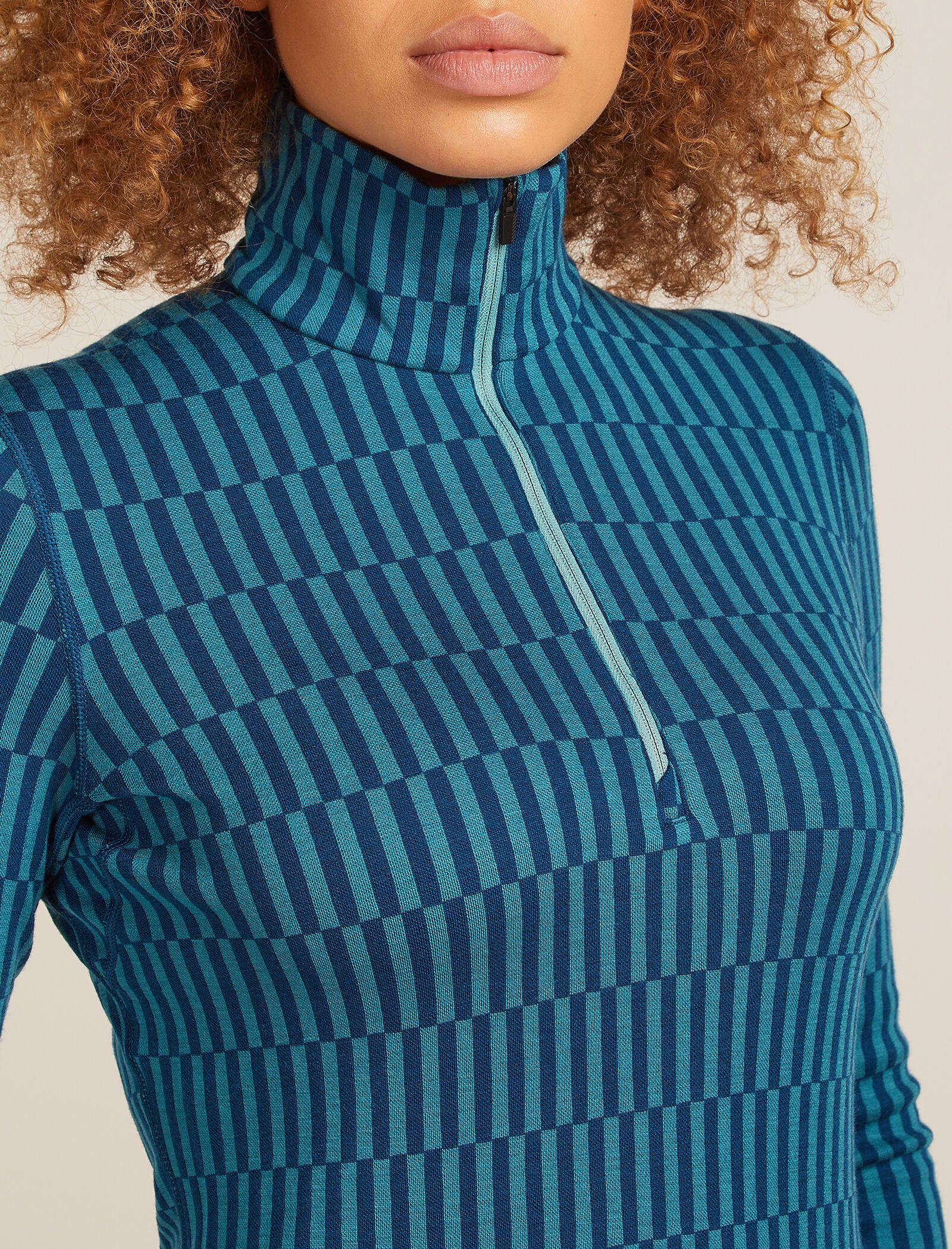 260 Tech Vertex Half Zip Thermal Top Snow Grid - Image 6