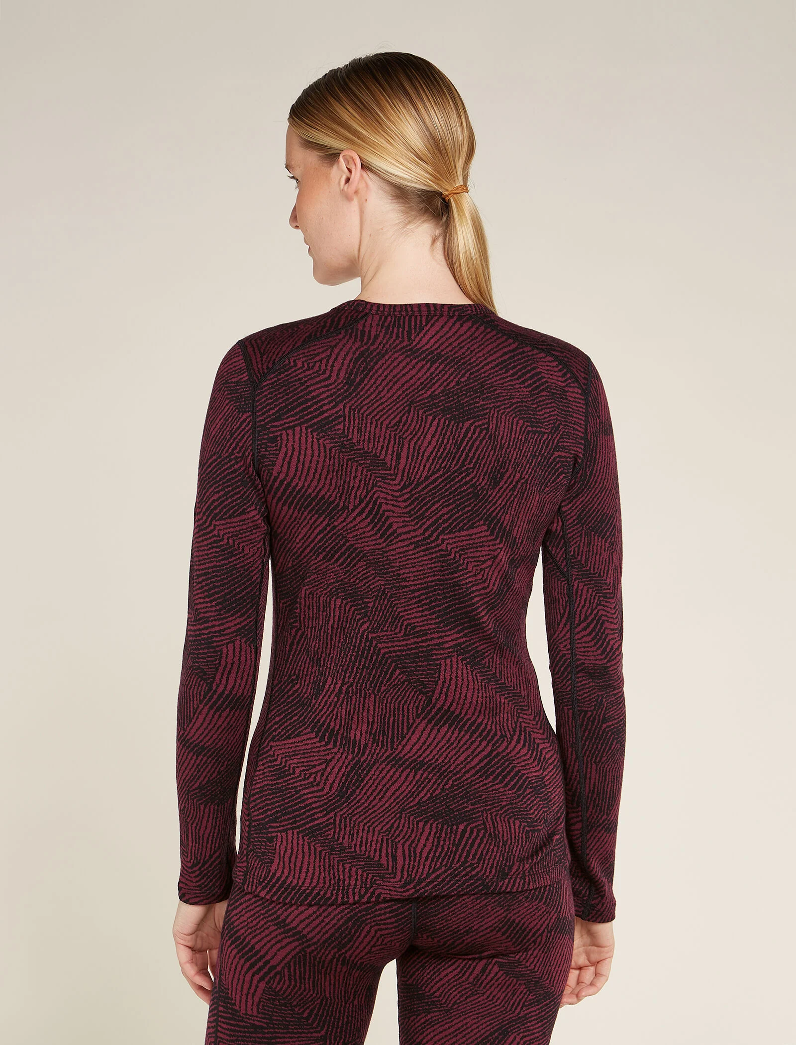 Women's Merino 260 Vertex Long Sleeve Crew Thermal Top Frozen Forms - Image 2