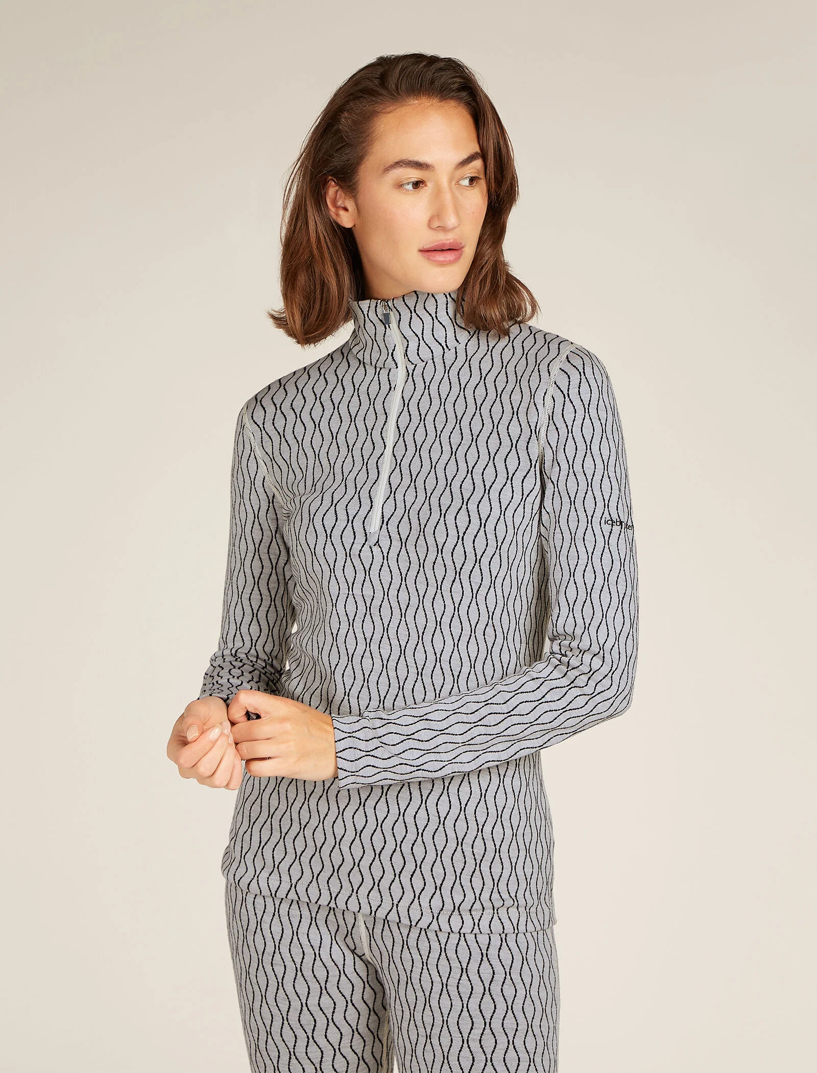 Women's Merino 260 Vertex Long Sleeve Half Zip Thermal Top On-Piste