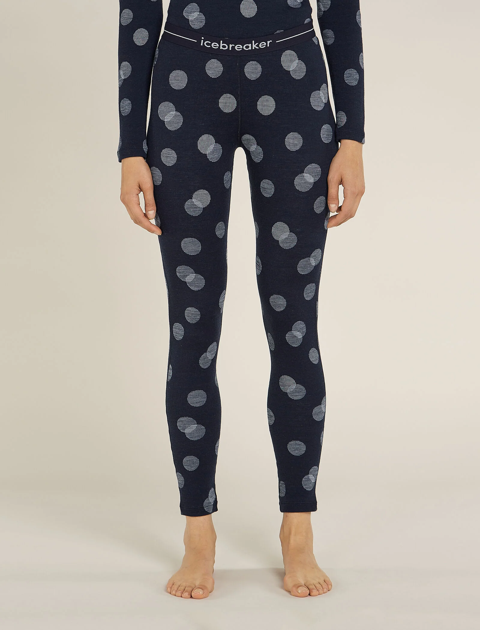 Women's Merino 260 Vertex Thermal Leggings Falling Flakes
