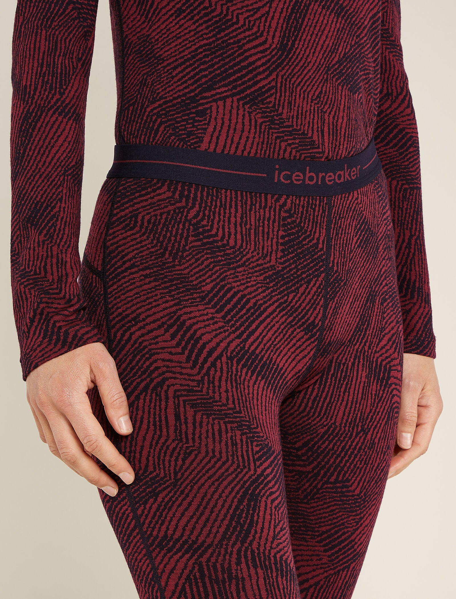 Women's Merino 260 Vertex Thermal Leggings Frozen Forms - Image 6