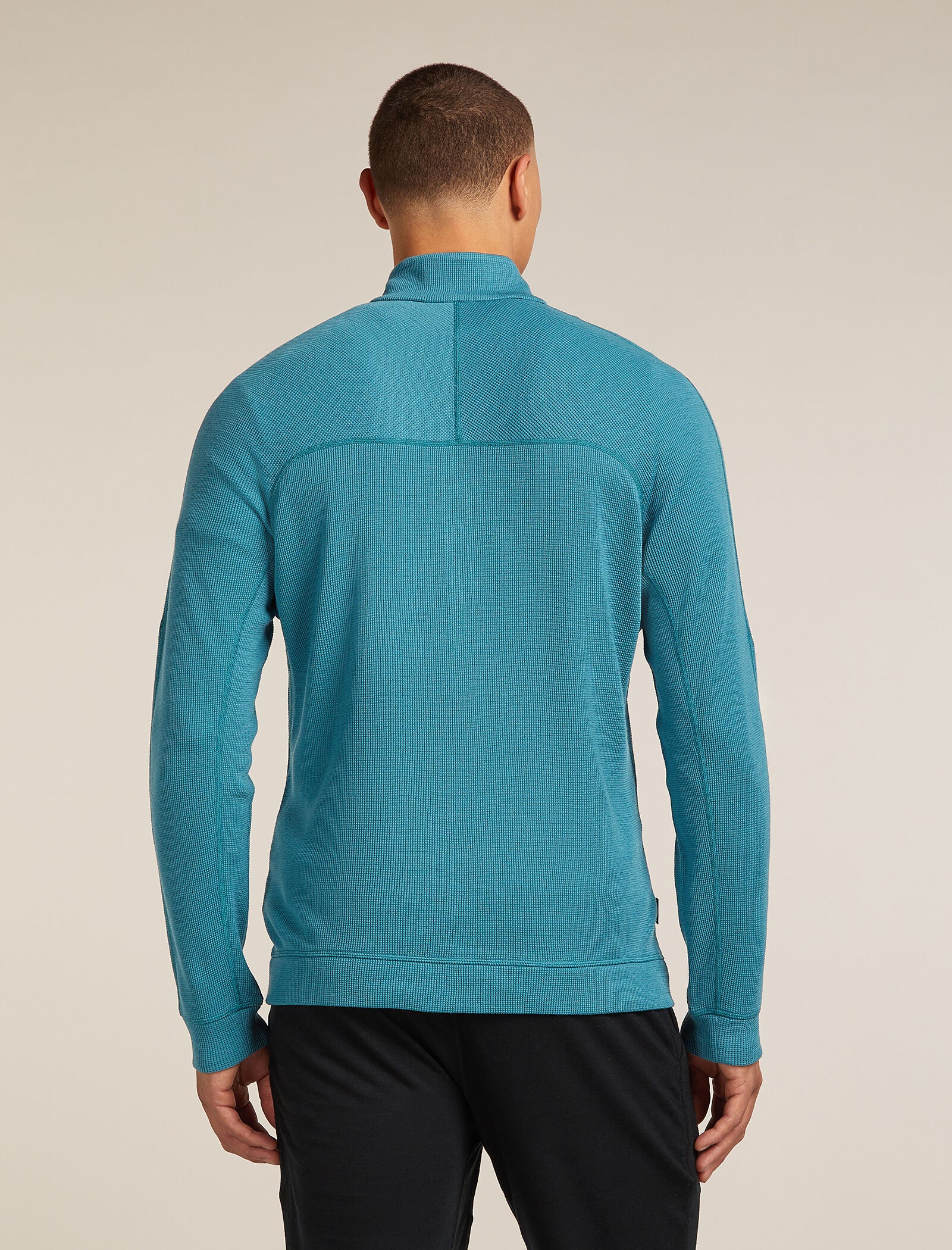 260 Waffle Knit Wander Half Zip Top - Image 2