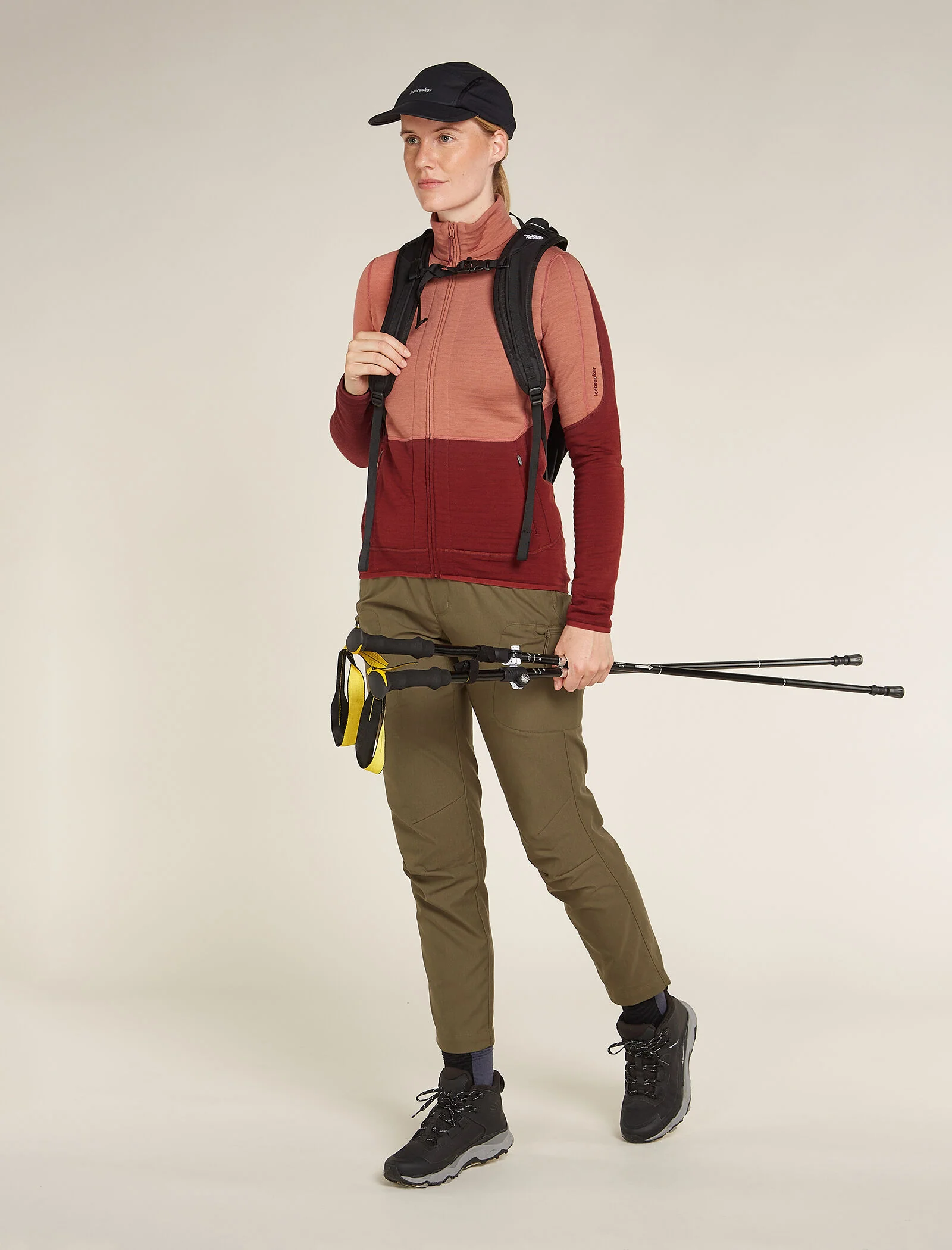 Women's Merino 400 RealFleece⢠Descender Long Sleeve Zip Jacket - Image 5