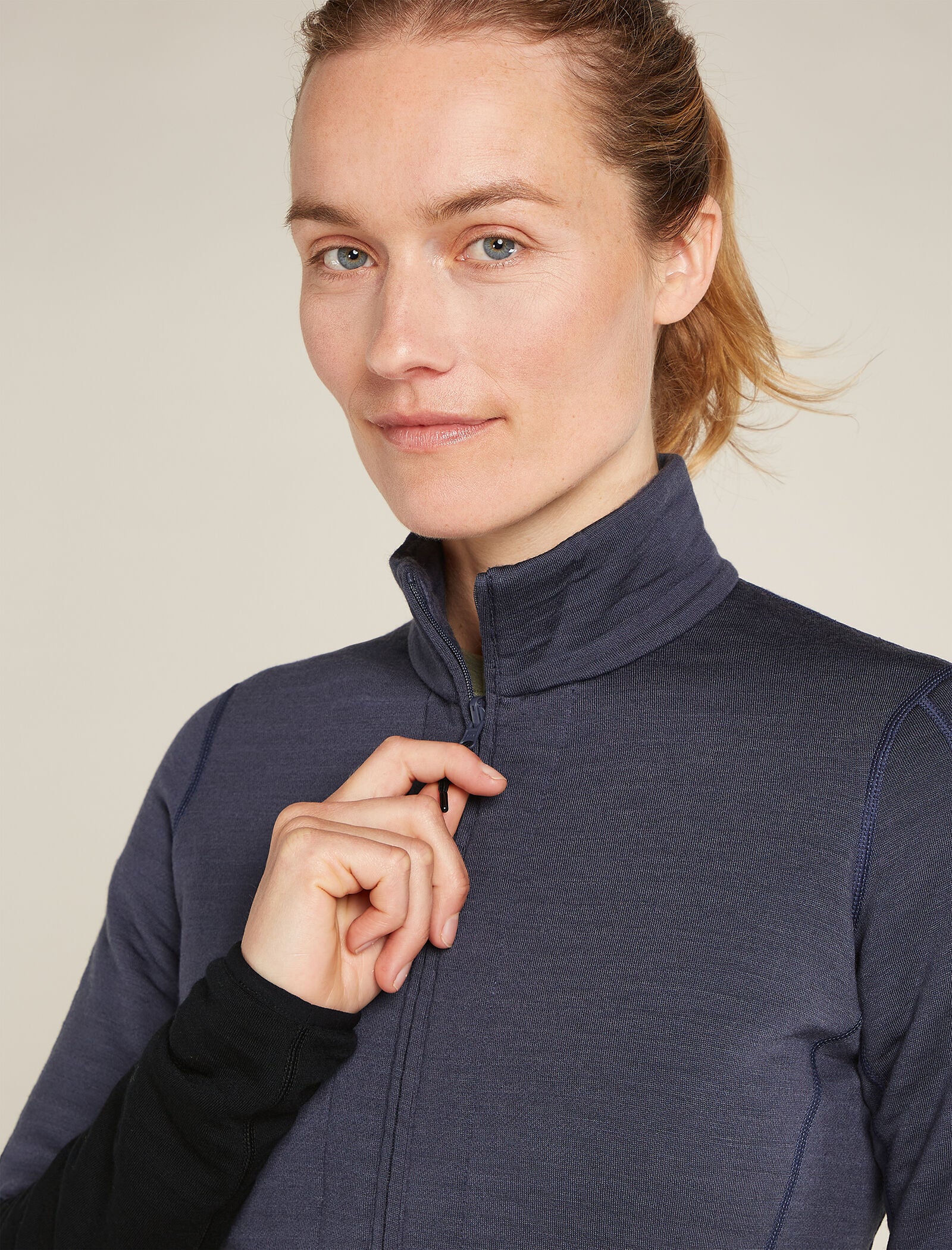Women's Merino 400 RealFleece™ Descender Long Sleeve Zip Jacket - Image 7