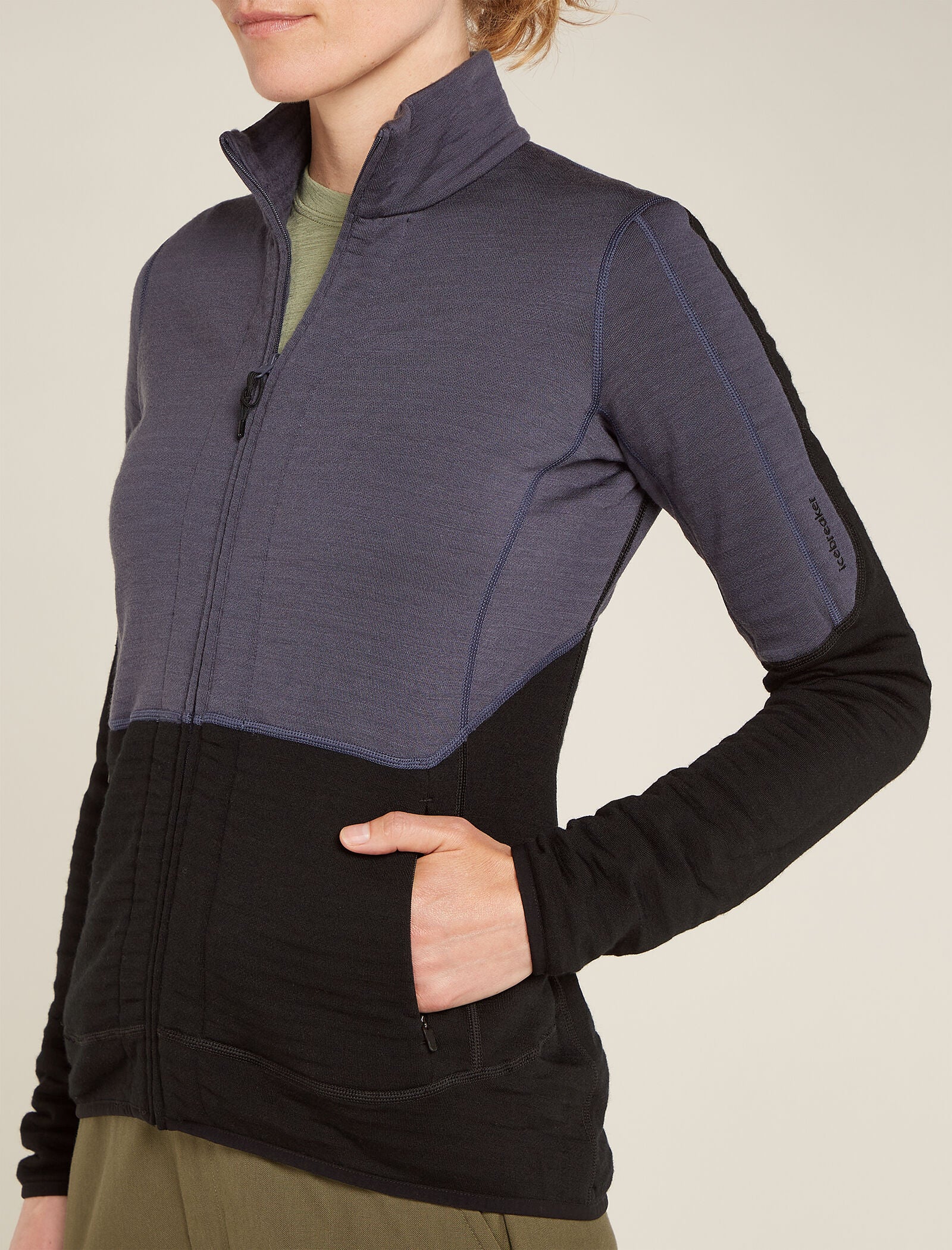 Women's Merino 400 RealFleece™ Descender Long Sleeve Zip Jacket - Image 8