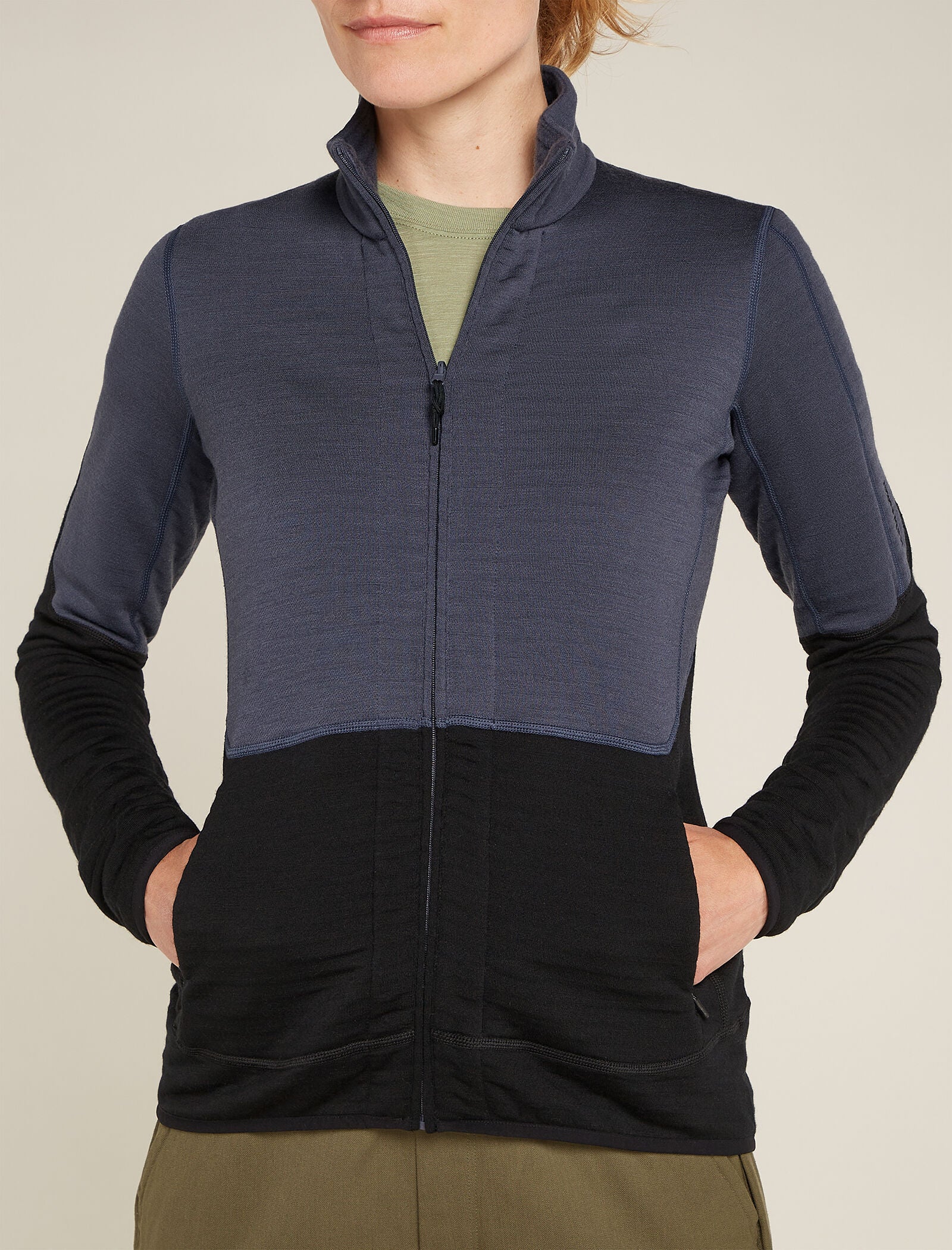 Women's Merino 400 RealFleece™ Descender Long Sleeve Zip Jacket - Image 9