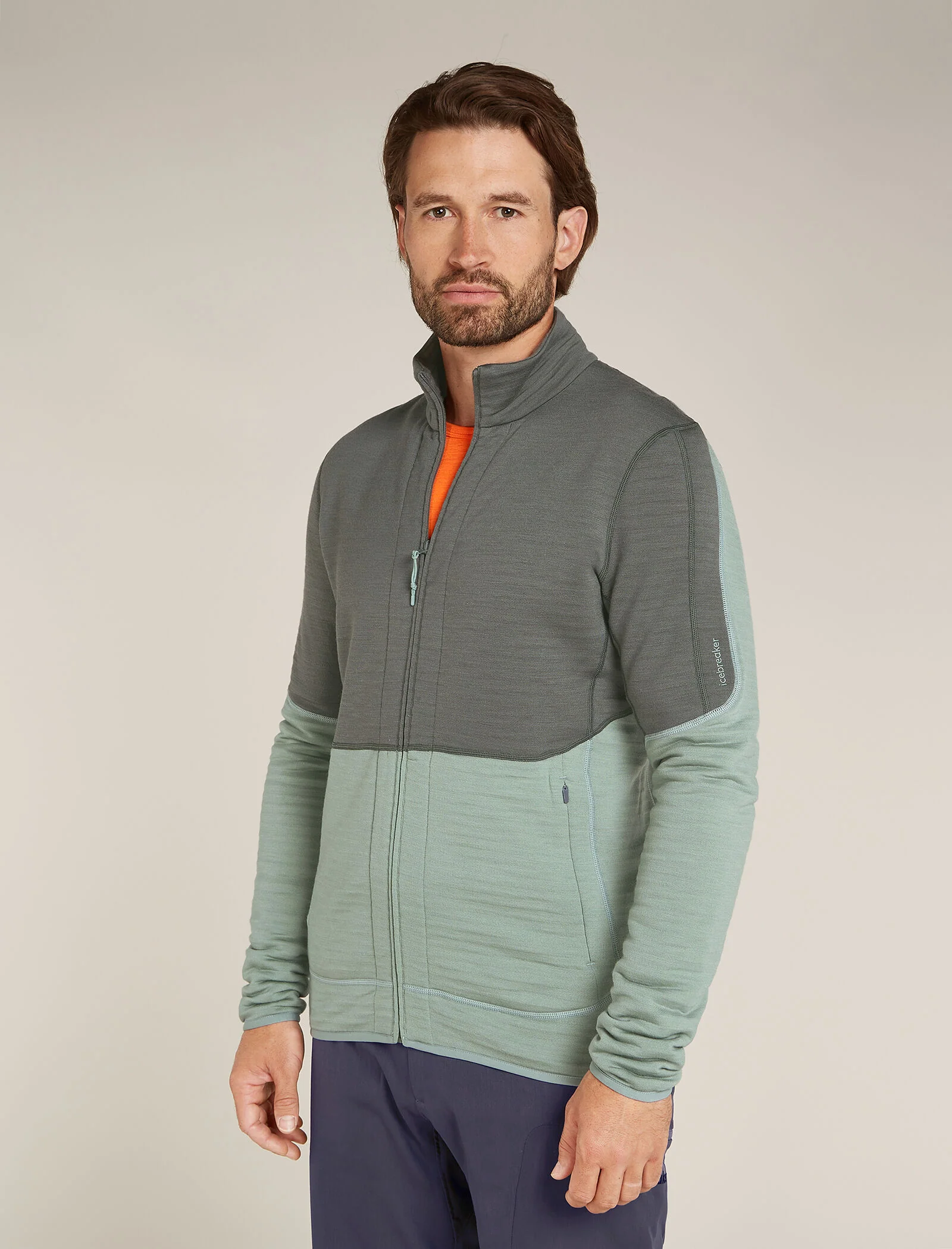 Men's Merino 400 RealFleece™ Descender Long Sleeve Zip Jacket