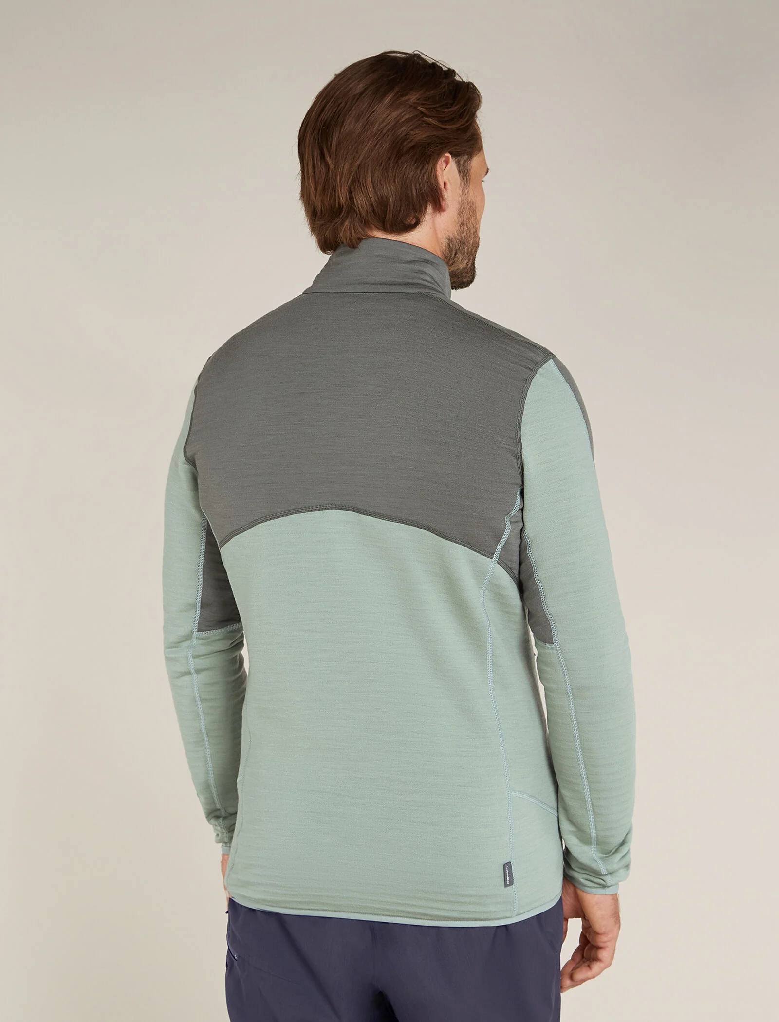 Men's Merino 400 RealFleece™ Descender Long Sleeve Zip Jacket - Image 2