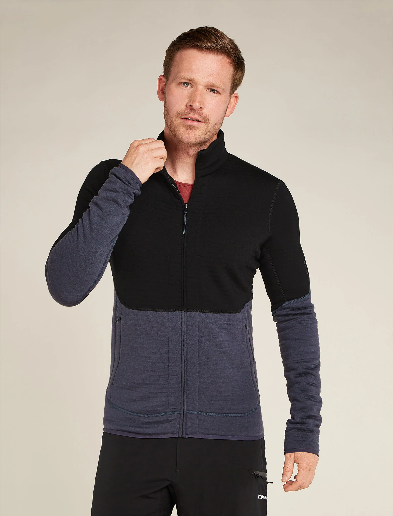 Men's Merino 400 RealFleece⢠Descender Long Sleeve Zip Jacket