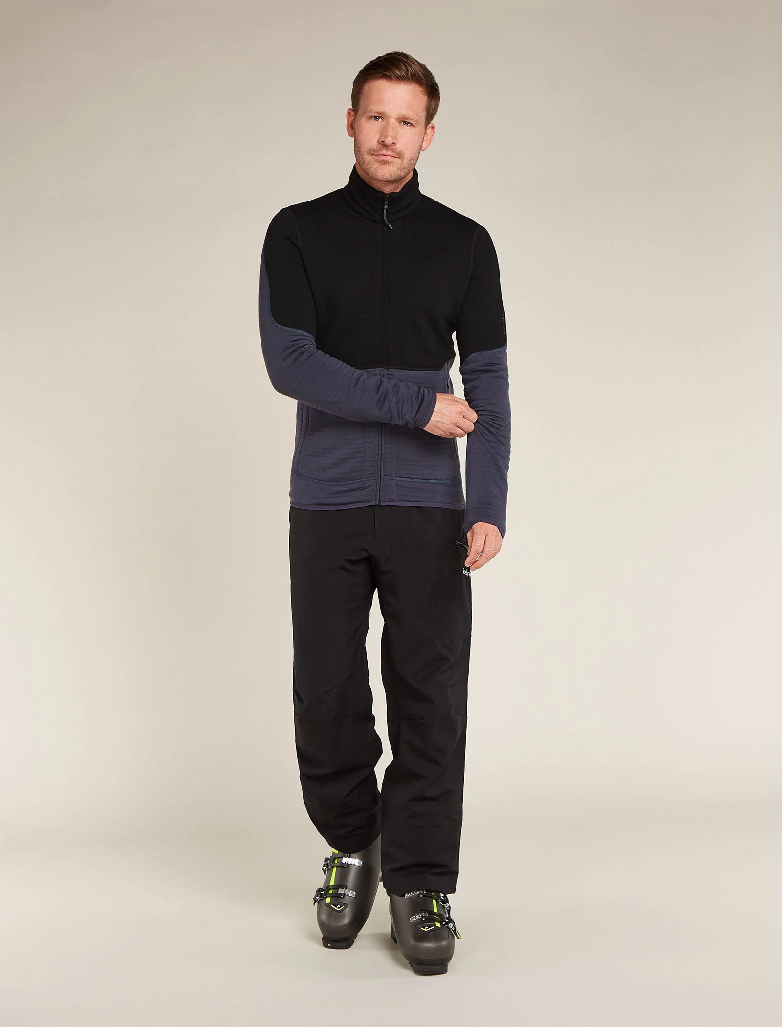 Men's Merino 400 RealFleece⢠Descender Long Sleeve Zip Jacket - Image 5