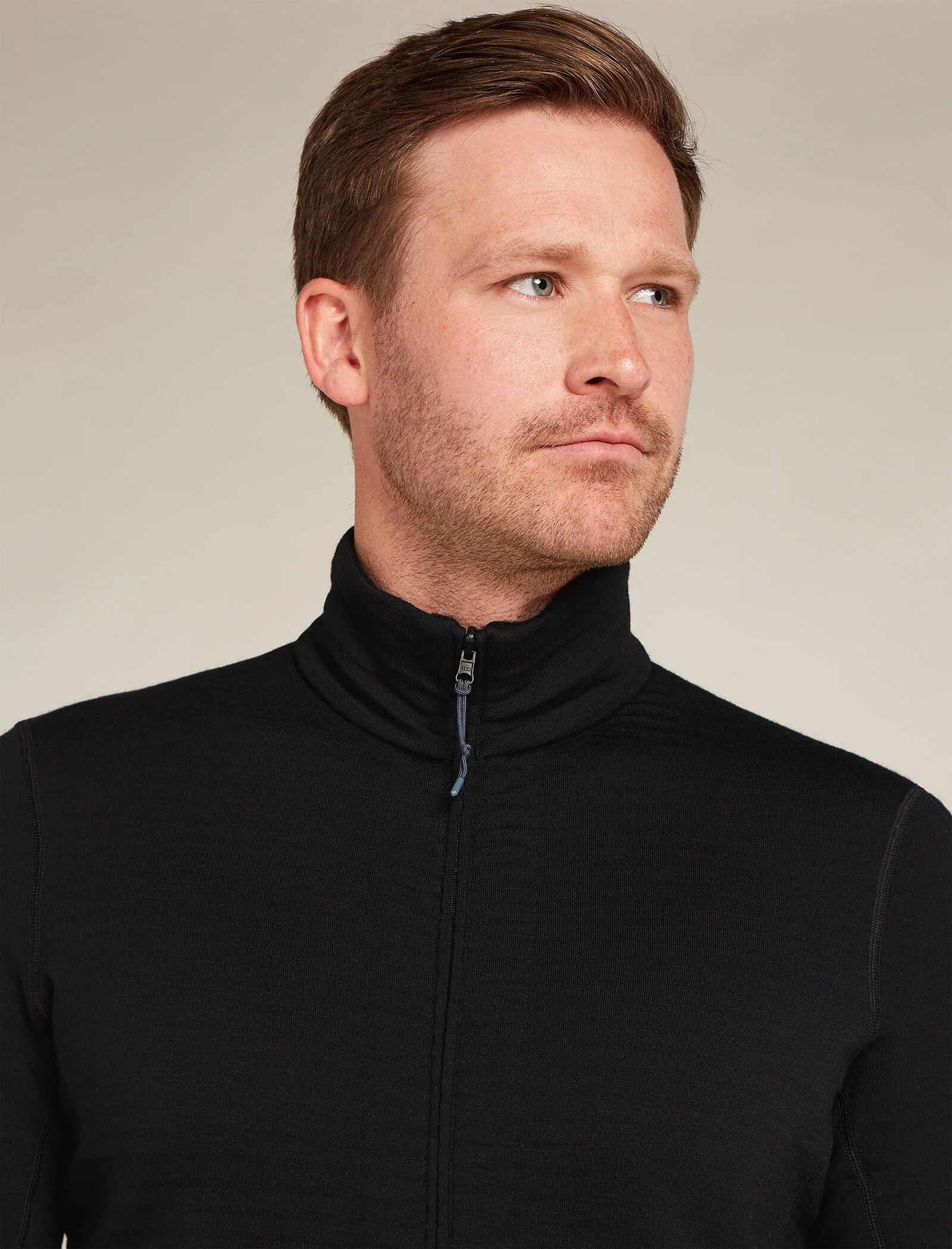 Men's Merino 400 RealFleece⢠Descender Long Sleeve Zip Jacket - Image 9