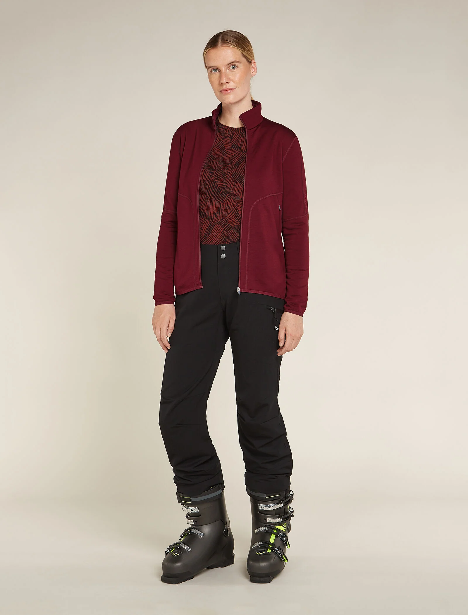 Women's Merino 560 Realfleece⢠Elemental Long Sleeve Zip - Image 3