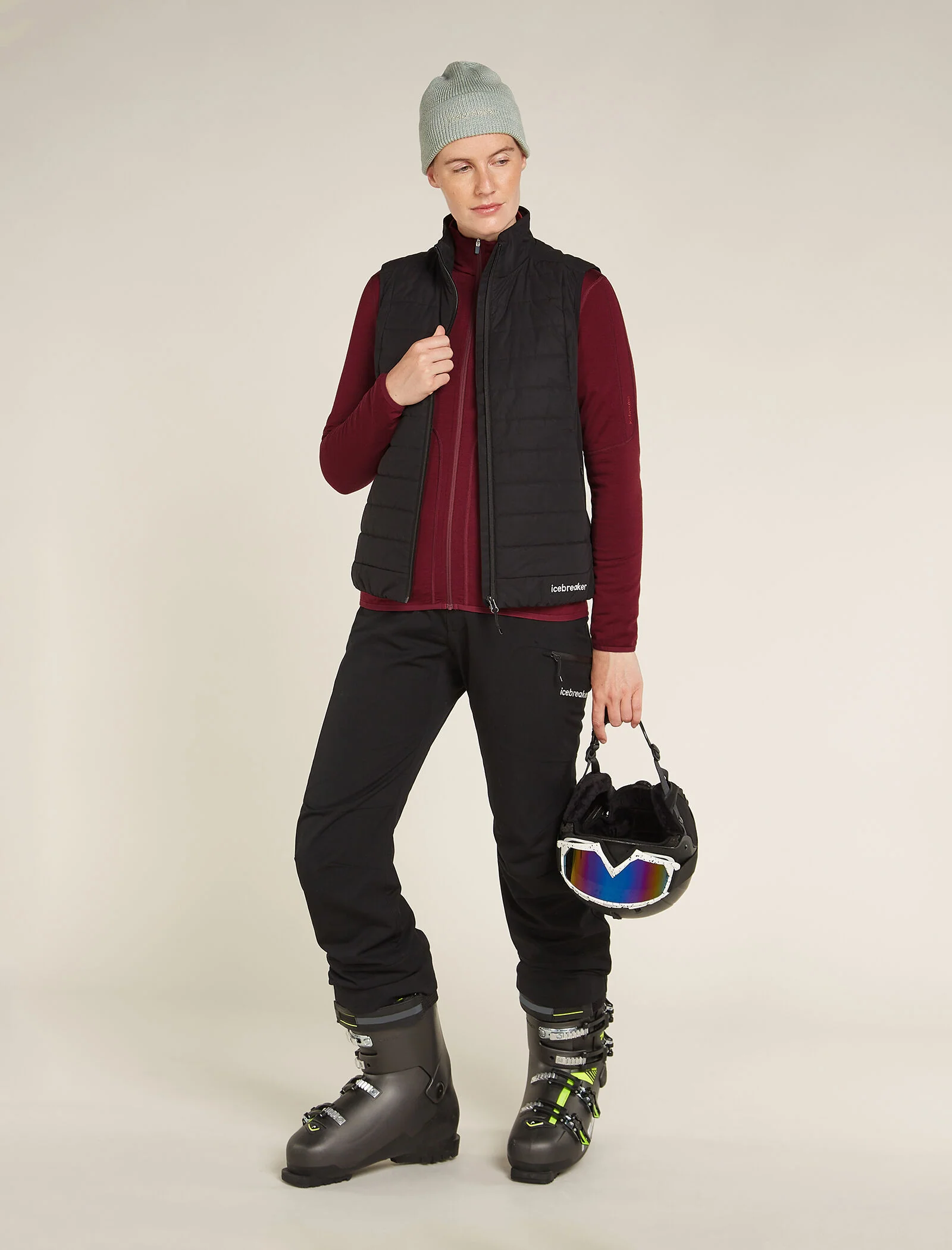 Women's Merino 560 Realfleece⢠Elemental Long Sleeve Zip - Image 4