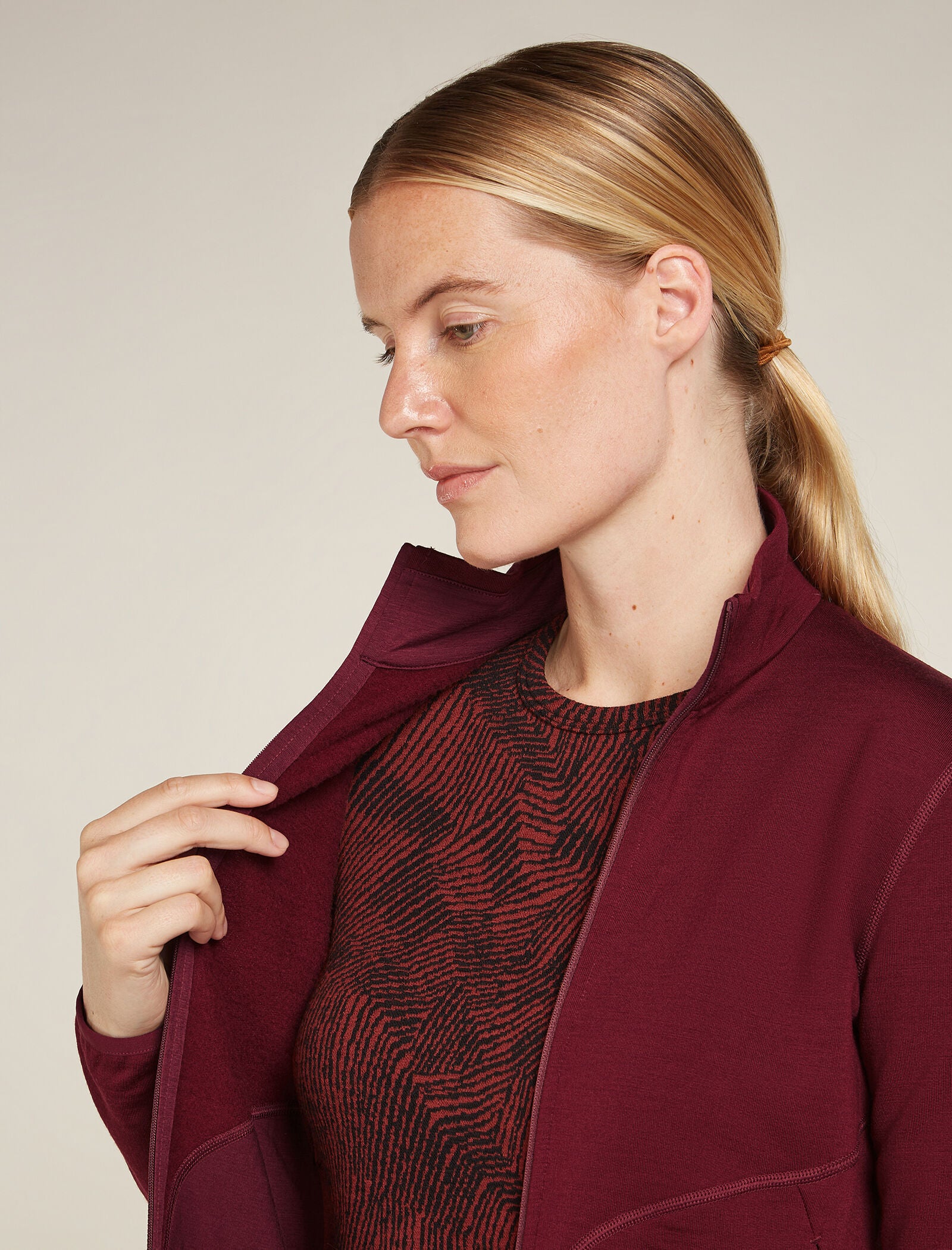 Women's Merino 560 Realfleece⢠Elemental Long Sleeve Zip - Image 7