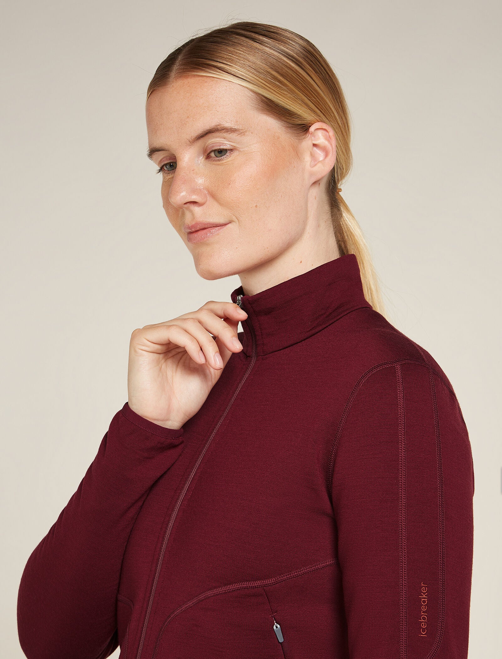 Women's Merino 560 Realfleece⢠Elemental Long Sleeve Zip - Image 8