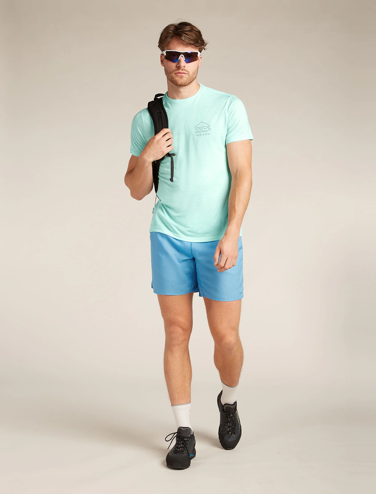 Men's Merino Blend 125 Cool-Lite⢠Active 7" Shorts - Image 4
