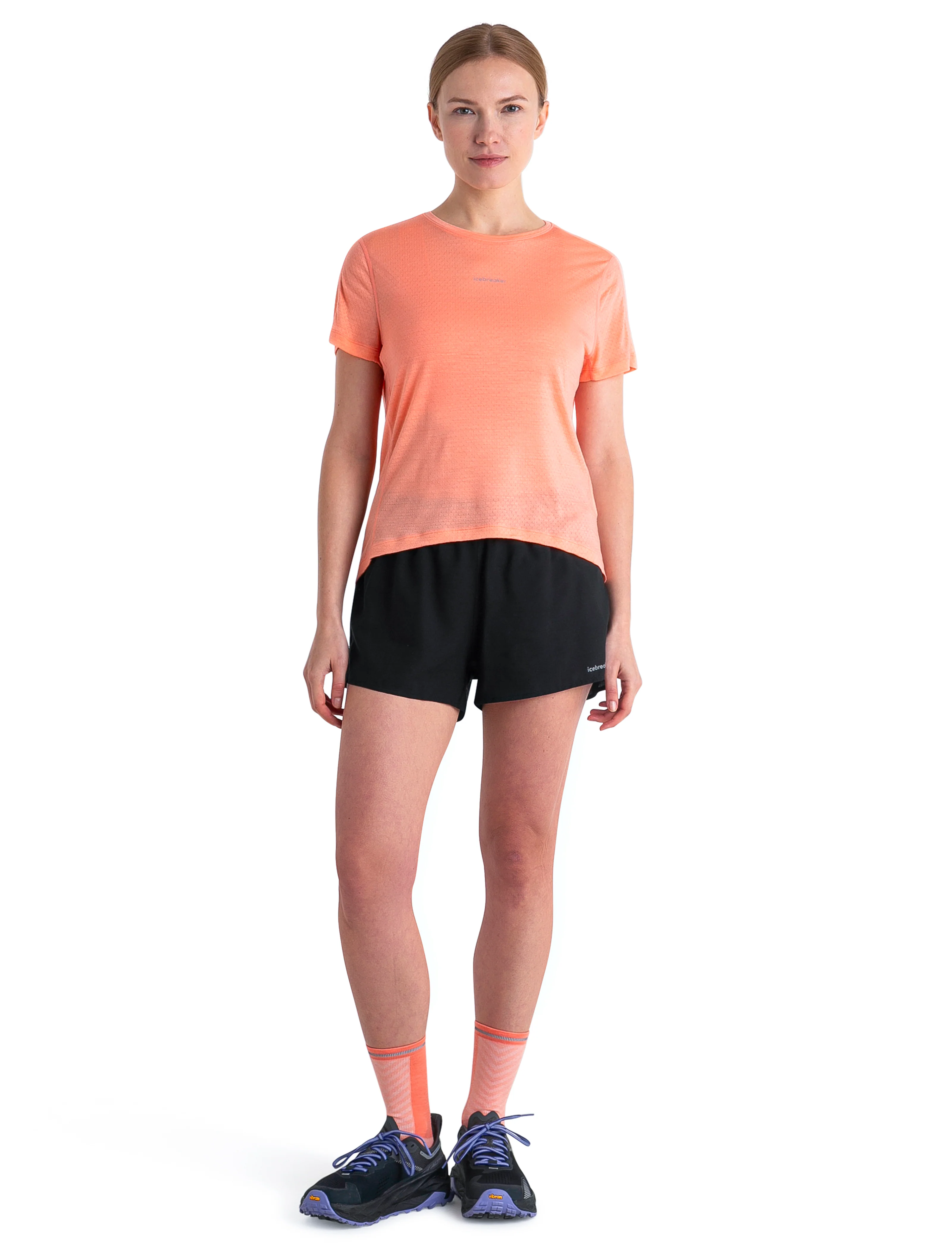 Women's Merino Blend 125 Cool-Lite™ Speed Short Sleeve Slit Back T-Shirt - Image 3