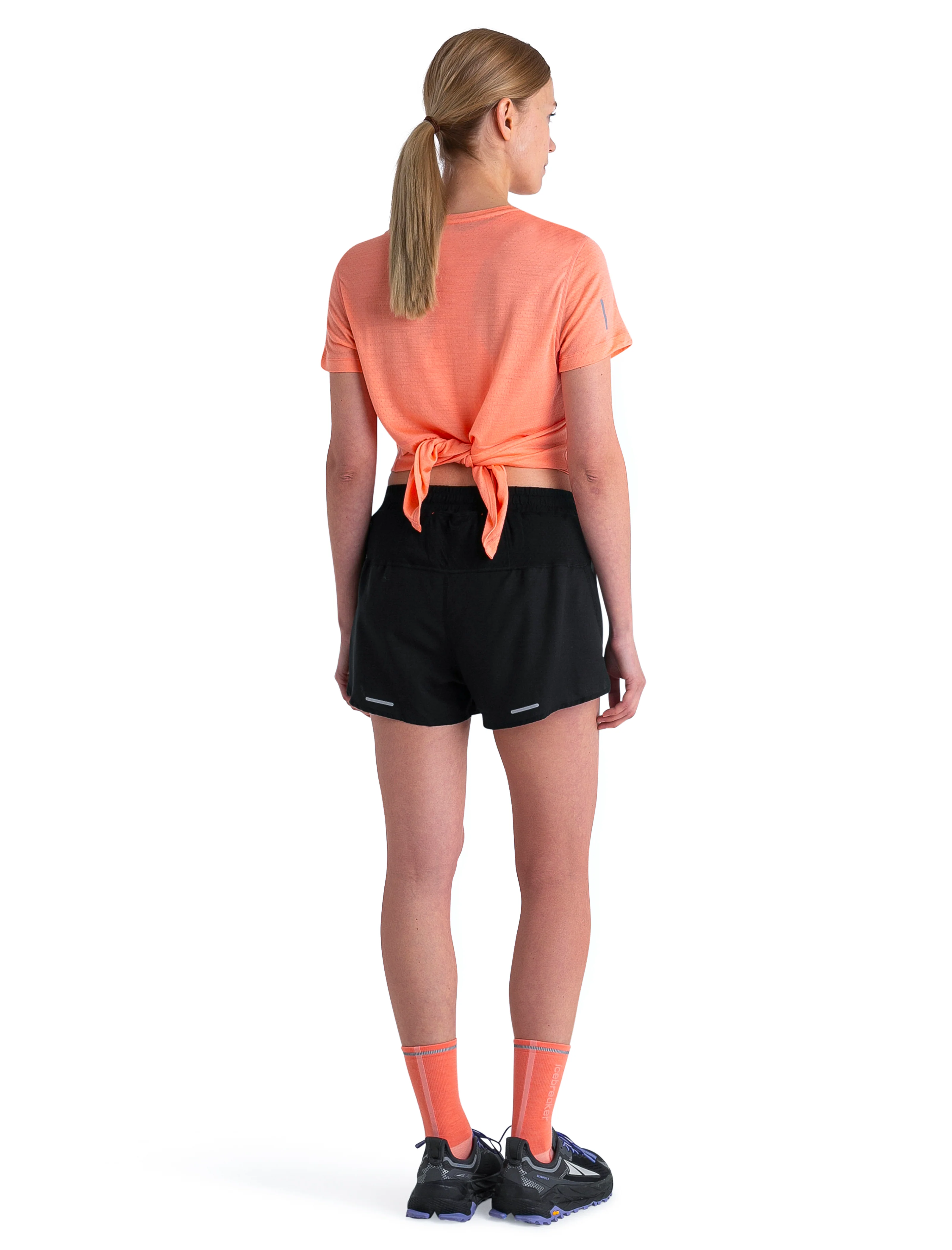 Women's Merino Blend 125 Cool-Lite™ Speed Short Sleeve Slit Back T-Shirt - Image 6